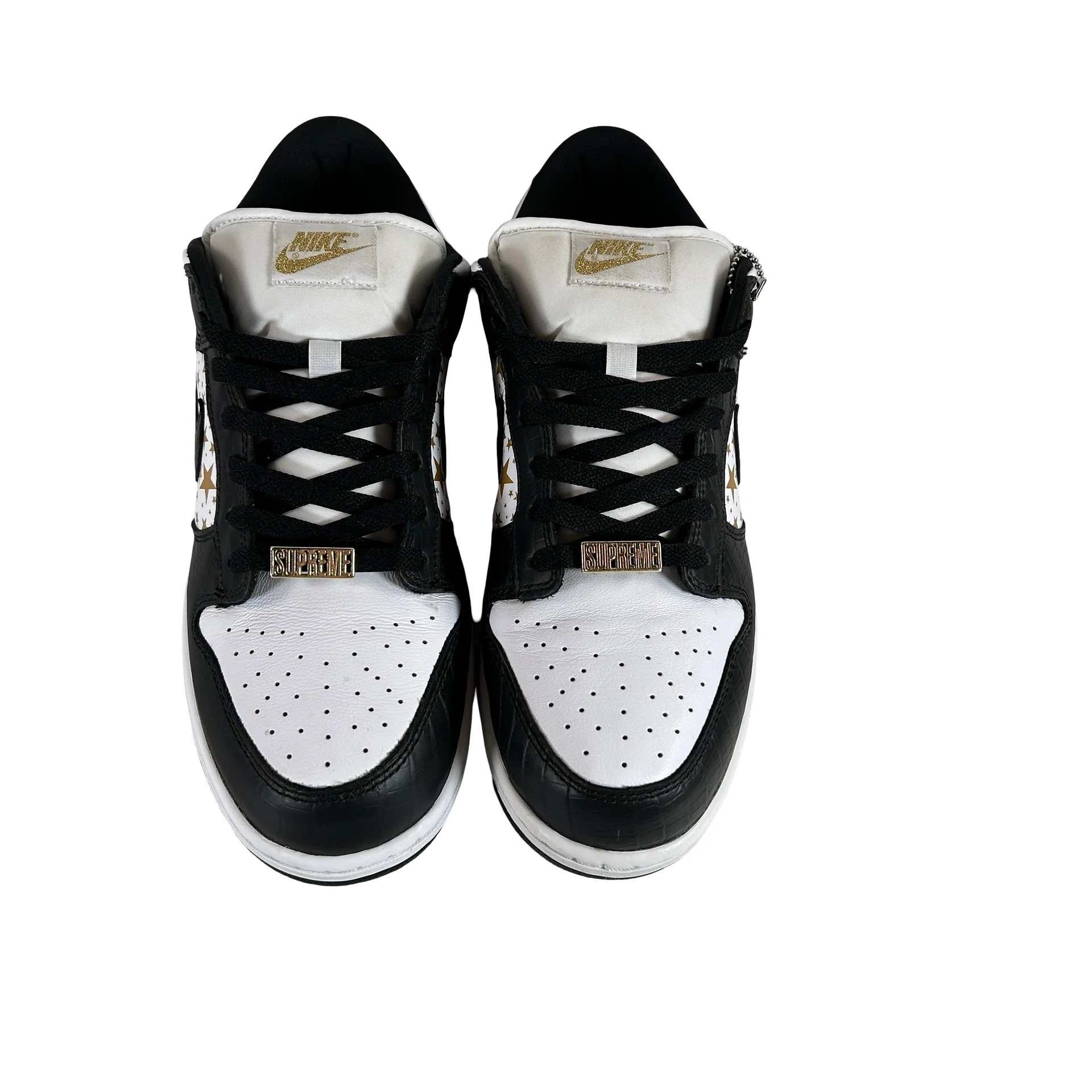 DH3228 102 Dunk SB Low Supreme Black [USED] - 9 M (Used) - Image 2