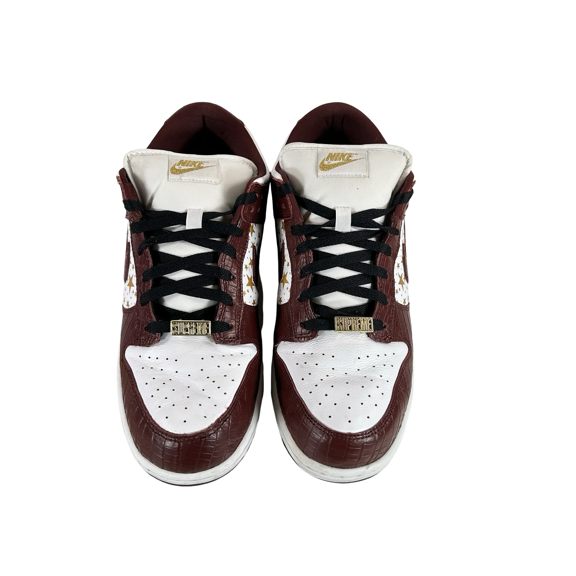 DH3228 103 Supreme Dunk SB Low Brown [USED] - 11 M (Used2) - Image 2