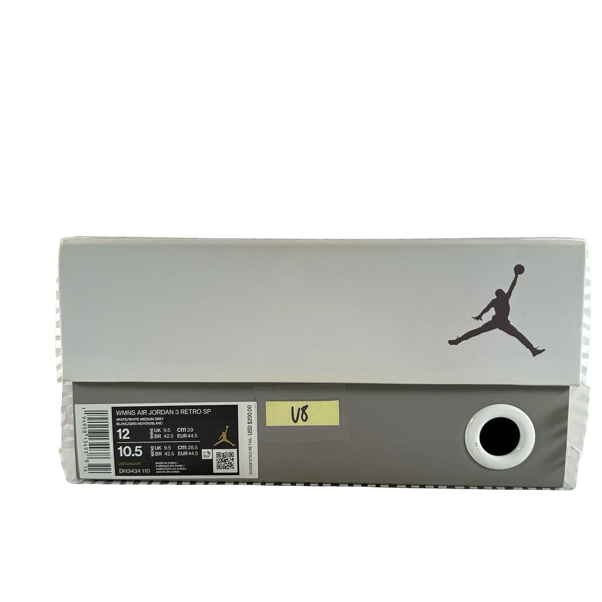 DH3434 110 Jordan 3 Retro A Ma Maniere [USED] - 12 W / 10.5 M (Used8) - Image 7
