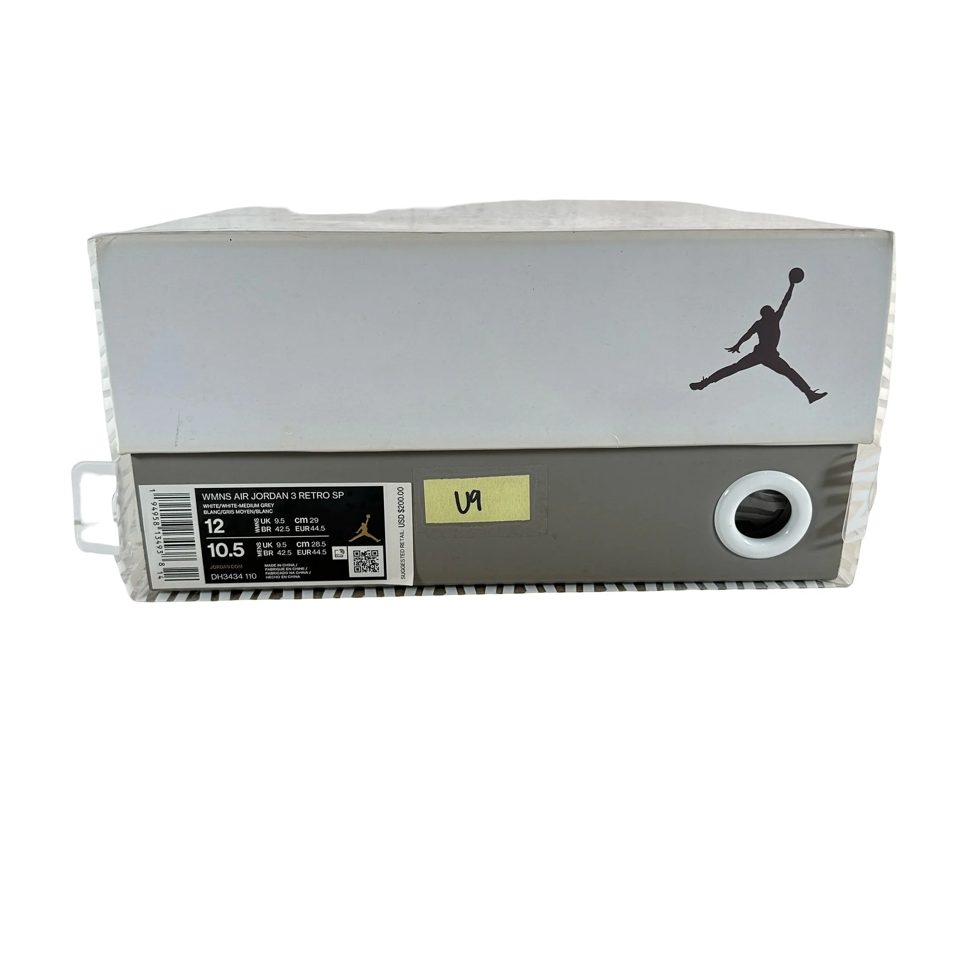 DH3434 110 Jordan 3 Retro A Ma Maniere [USED] - 12 W / 10.5 M (Used9) - Image 7