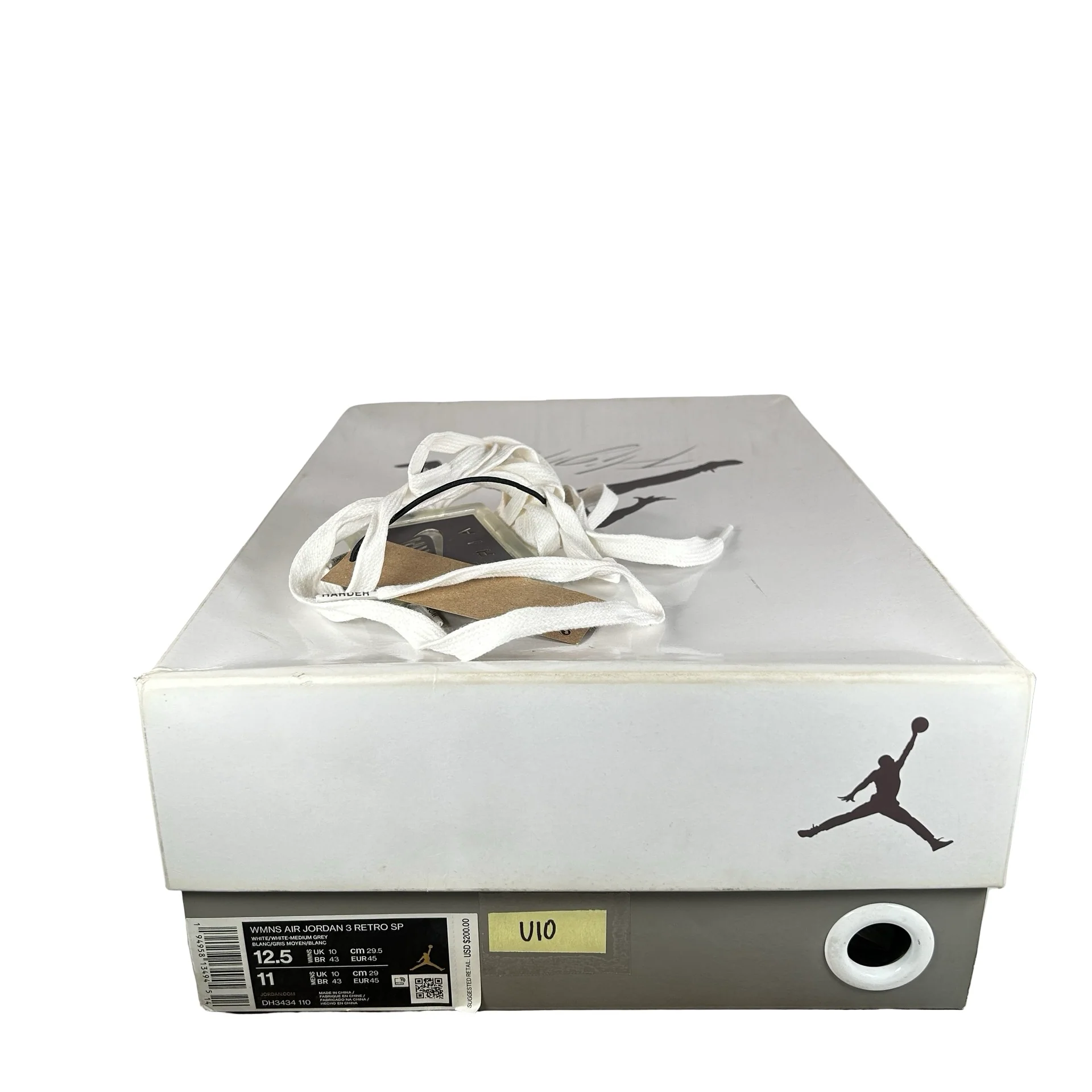 DH3434 110 Jordan 3 Retro SP A Ma Maniére (Women's) [USED] - 12.5 W / 11 M (Used10) - Image 7