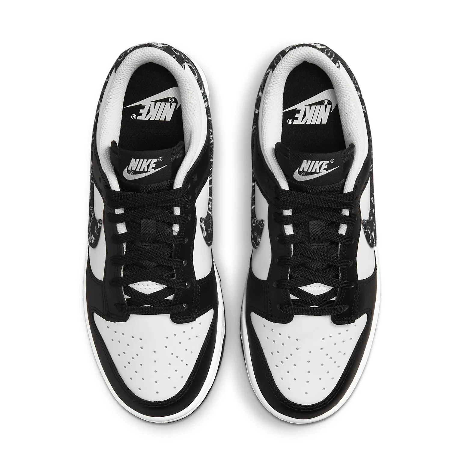 DH4401 100 Nike Dunk Low Essential Paisley Pack Black (Women's) - Image 3