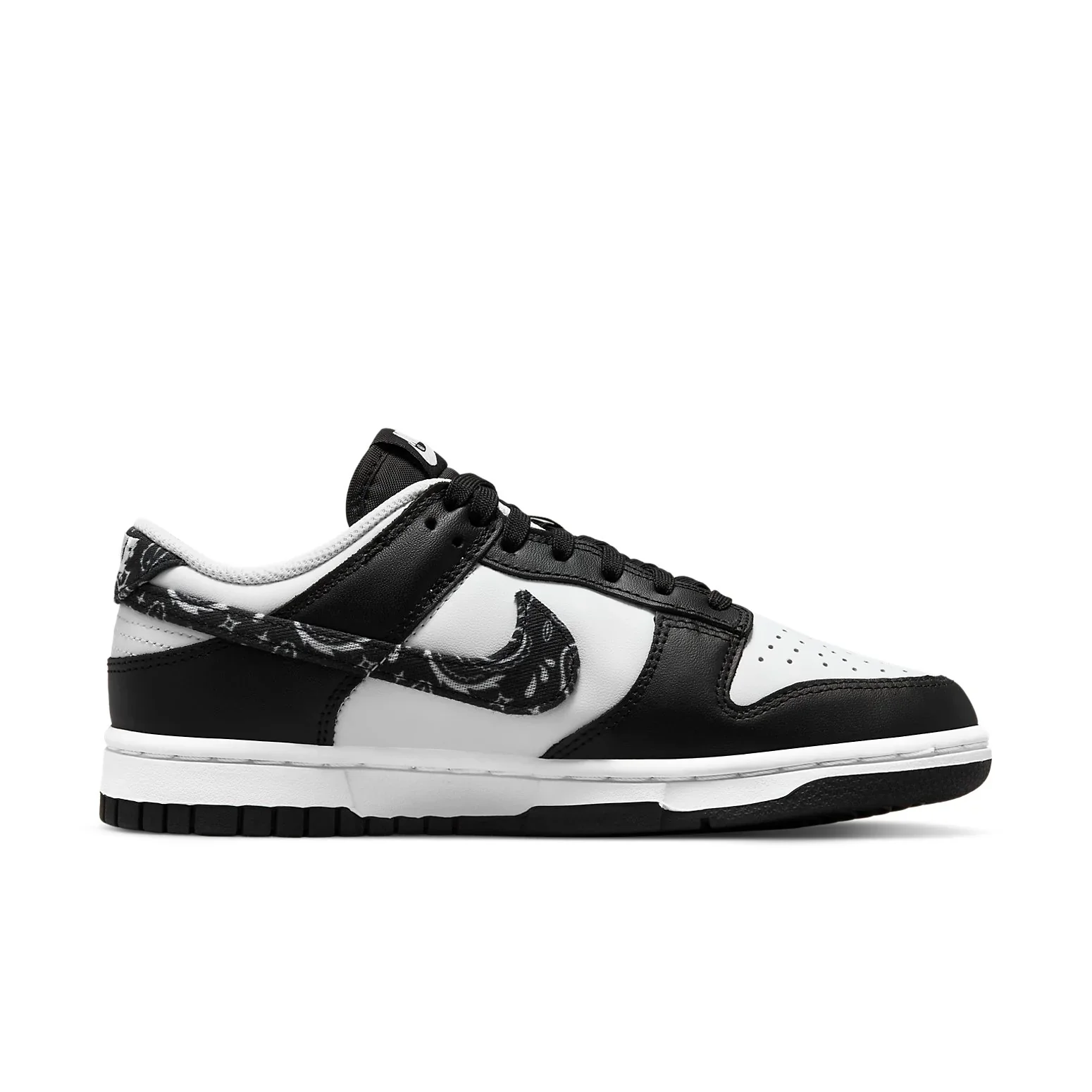 DH4401 100 Nike Dunk Low Essential Paisley Pack Black (Women's) - Image 4