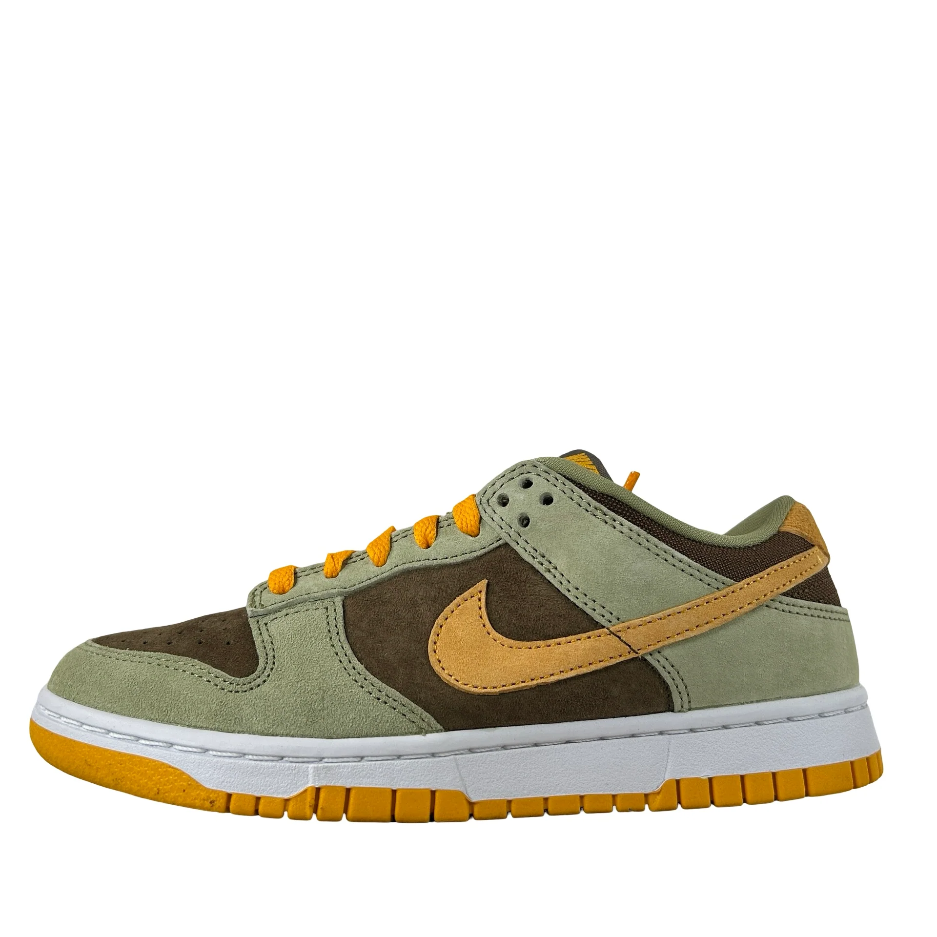 DH5360 300 Nike Dunk Low Dusty Olive (2021/2023) [USED] - 5 M (Used) (No Box)