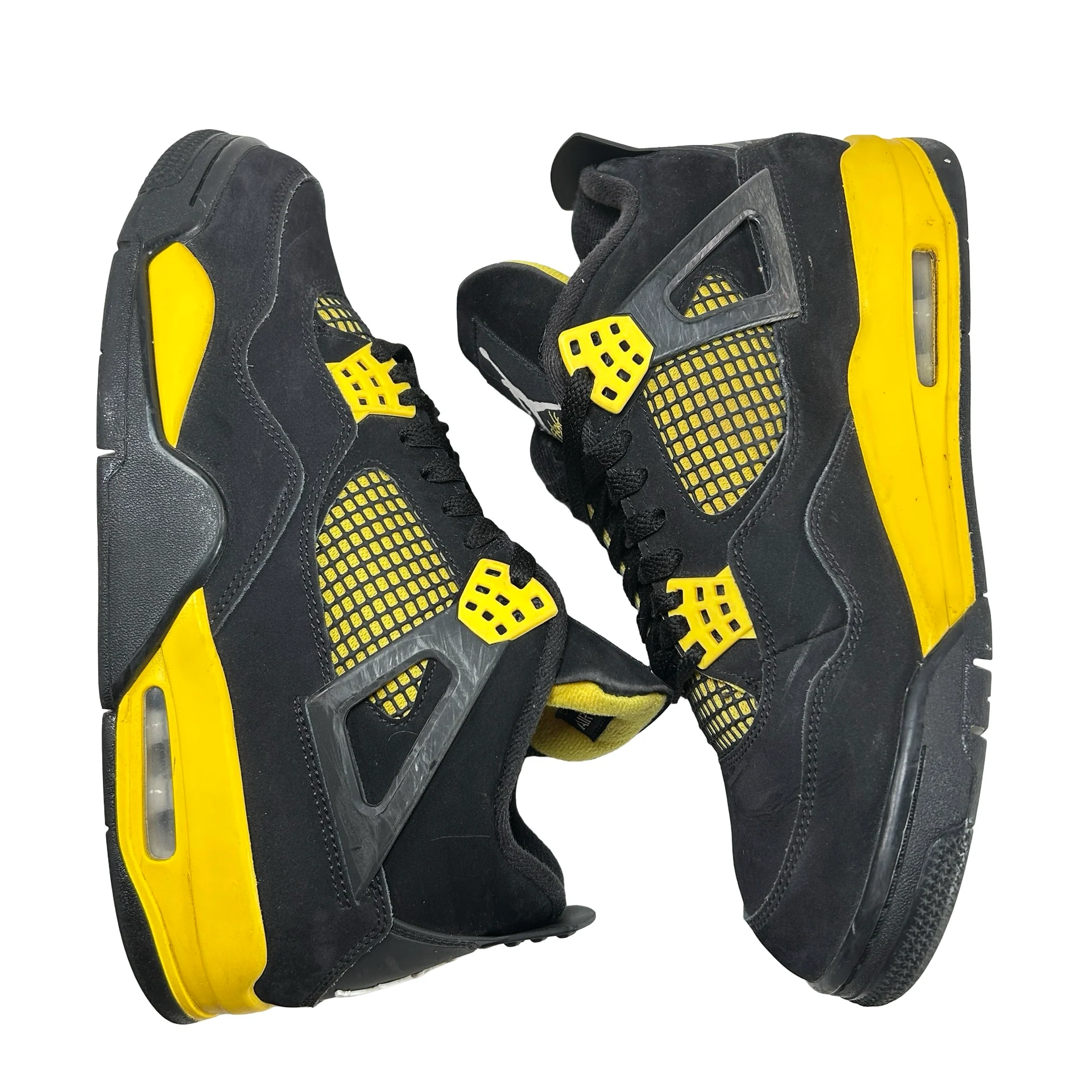 DH6927 017 Jordan 4 Retro Thunder [USED] - 10 M (Used) (Replace Box) - Image 4