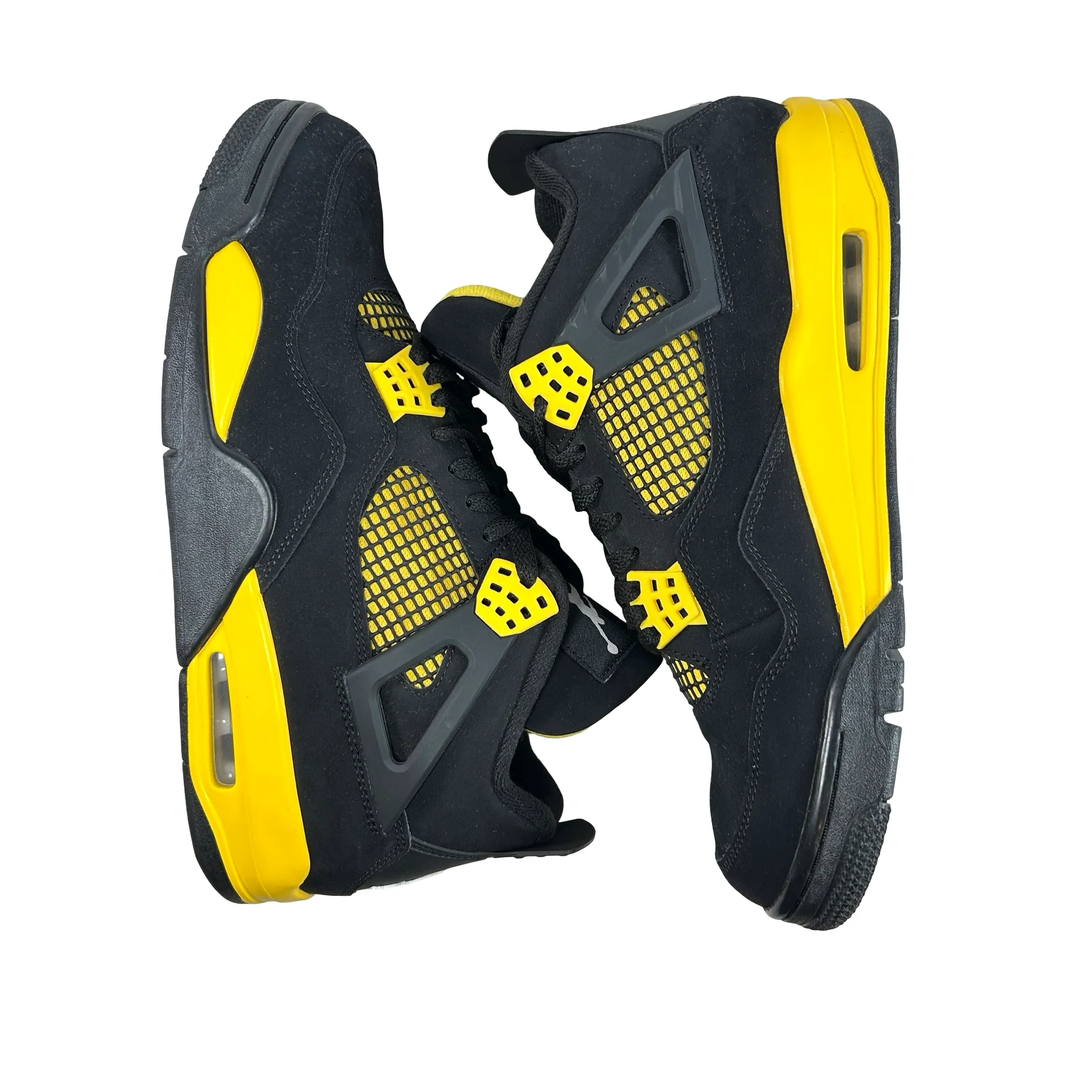 DH6927 017 Jordan 4 Retro Thunder [USED] - 11 M (Used) (No Box) - Image 4