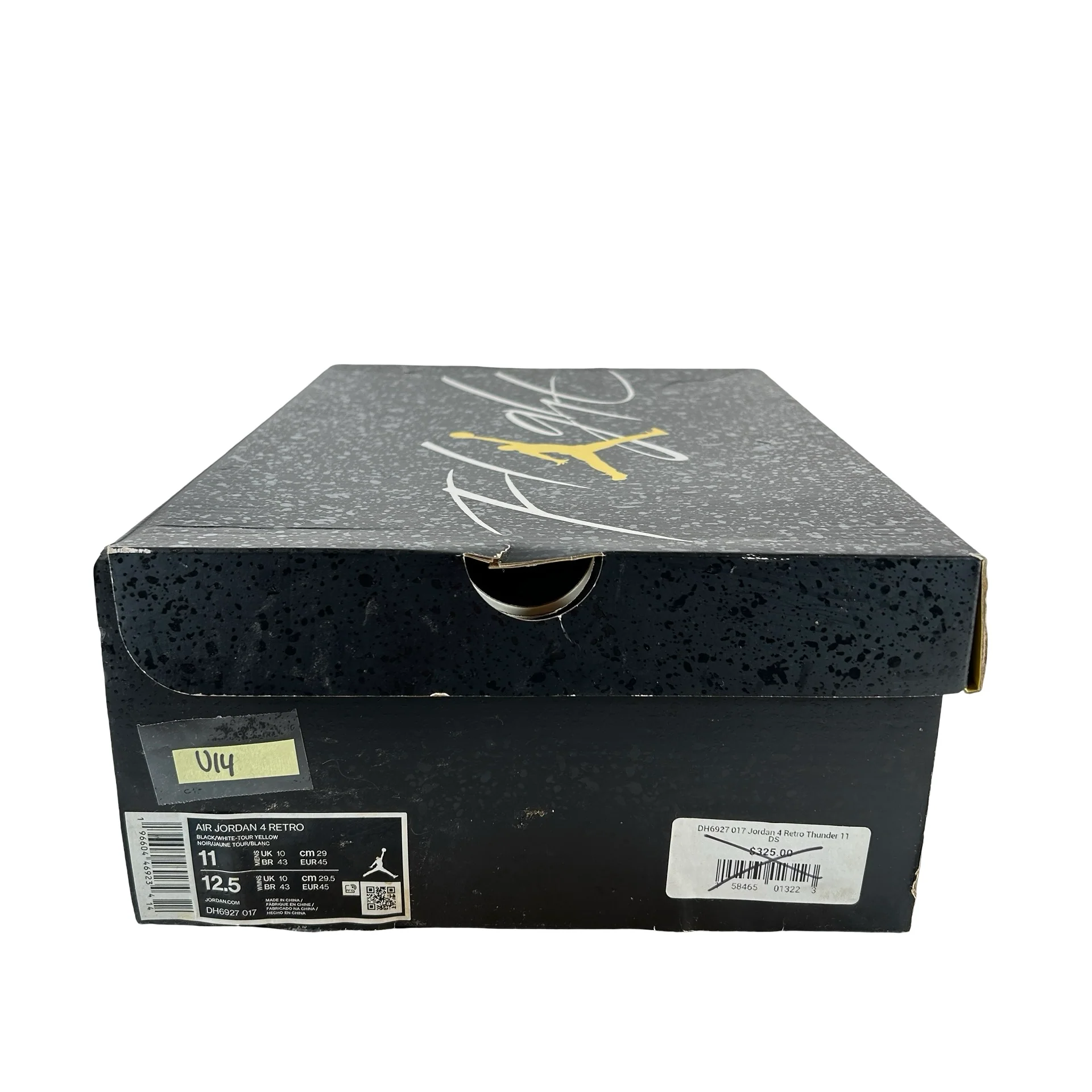 DH6927 017 Jordan 4 Retro Thunder [USED] - 11 M (Used14) - Image 7