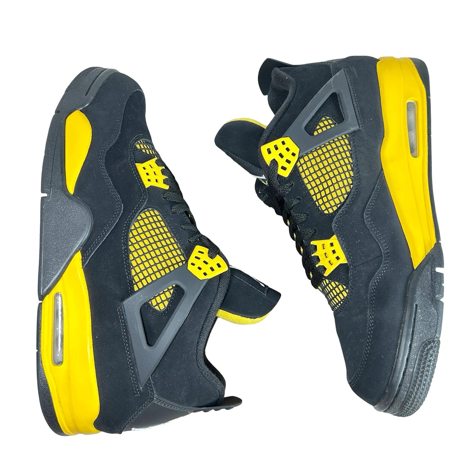 DH6927 017 Jordan 4 Retro Thunder [USED] - 12 M (Used13) - Image 4