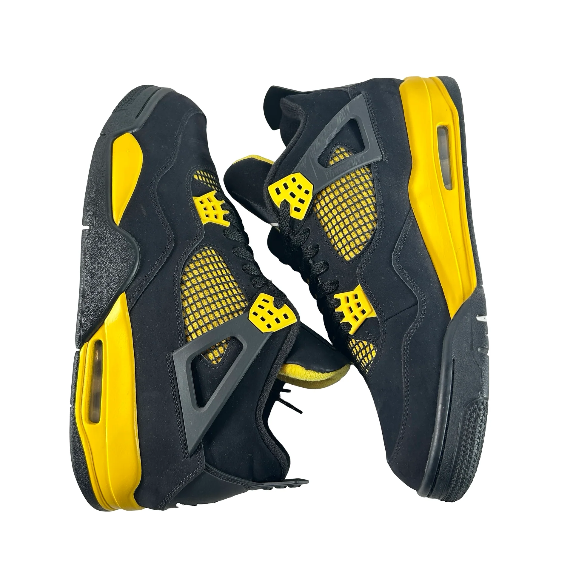 DH6927 017 Jordan 4 Retro Thunder [USED] - 12 M (Used9) - Image 4