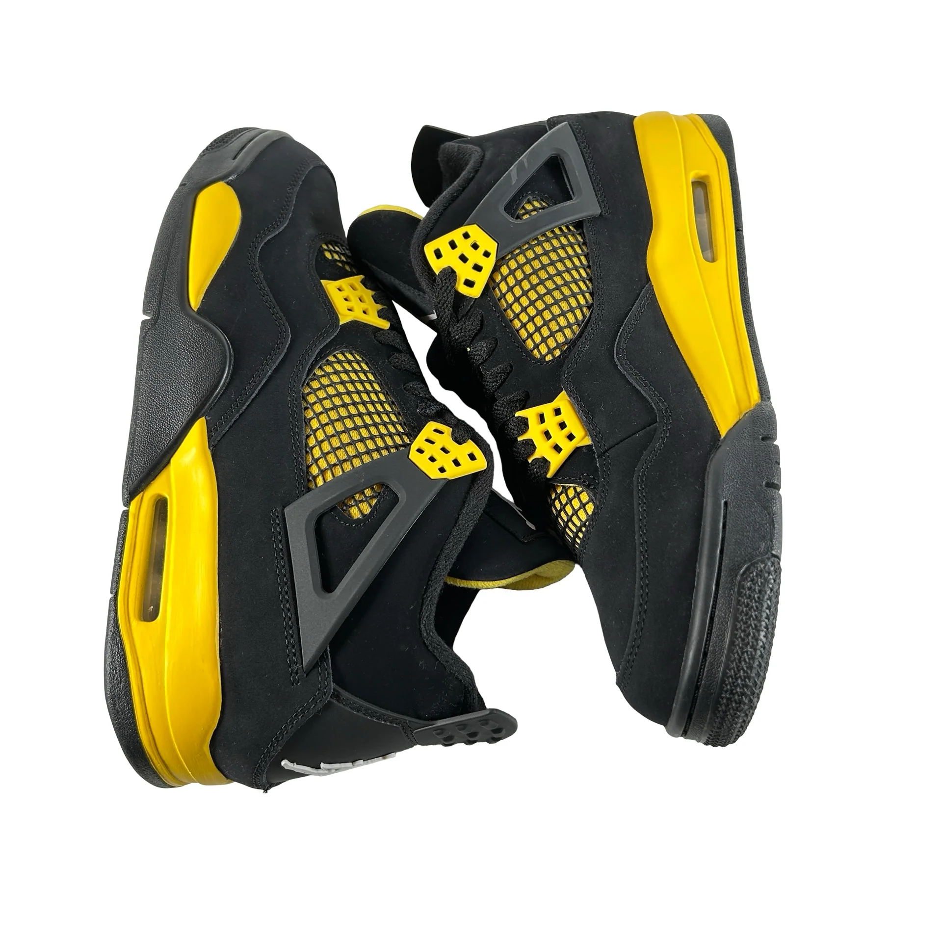 DH6927 017 Jordan 4 Retro Thunder [USED] - 9 M (Used3) (No Box3) - Image 3