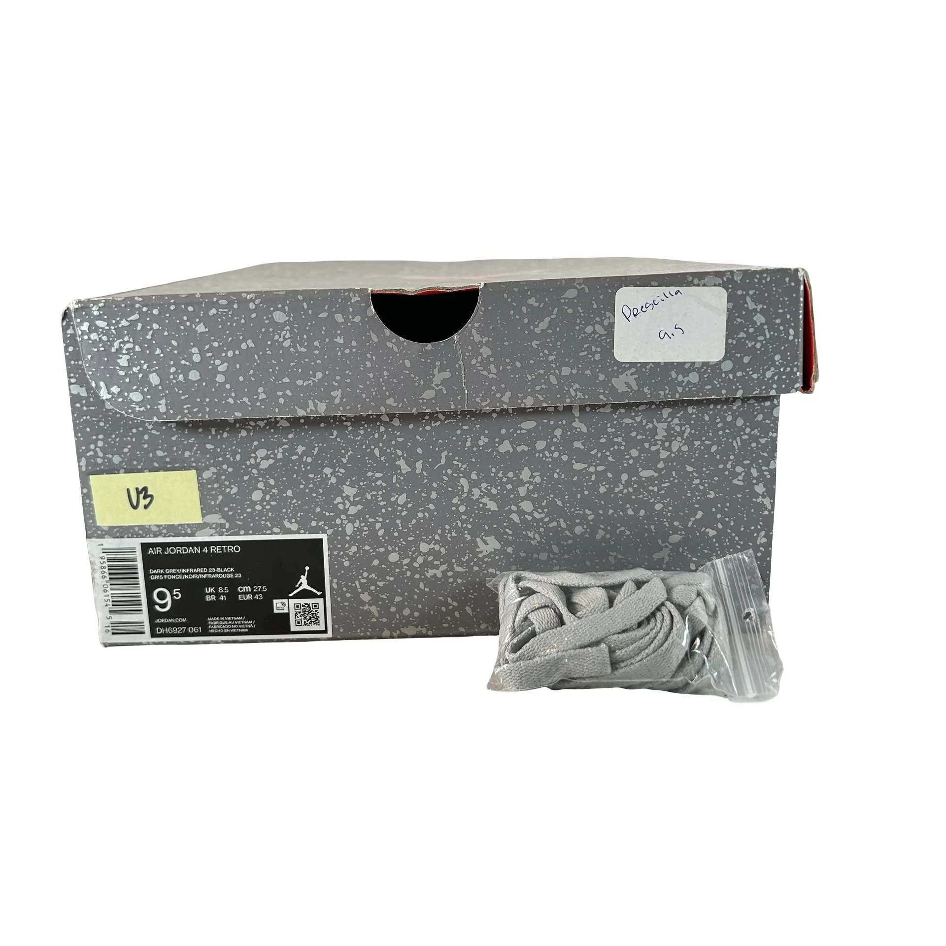 DH6927 061 Jordan 4 Retro Infrared [USED] - 9.5 M (Used3) - Image 7