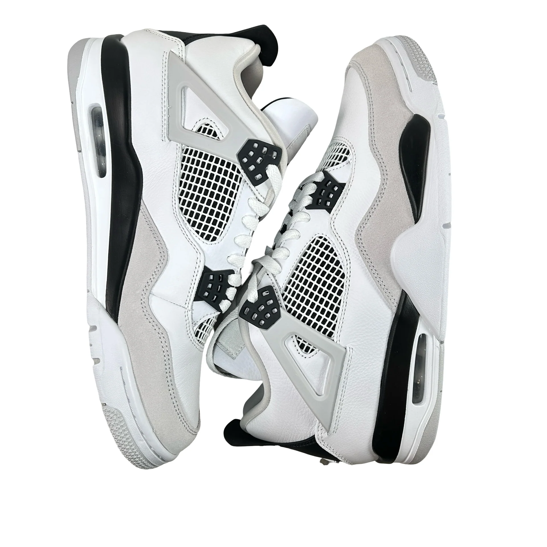 DH6927 111 Jordan 4 Retro Military Black [CONDITIONAL] - 11 M (Yellowing left outside panel) - Image 5