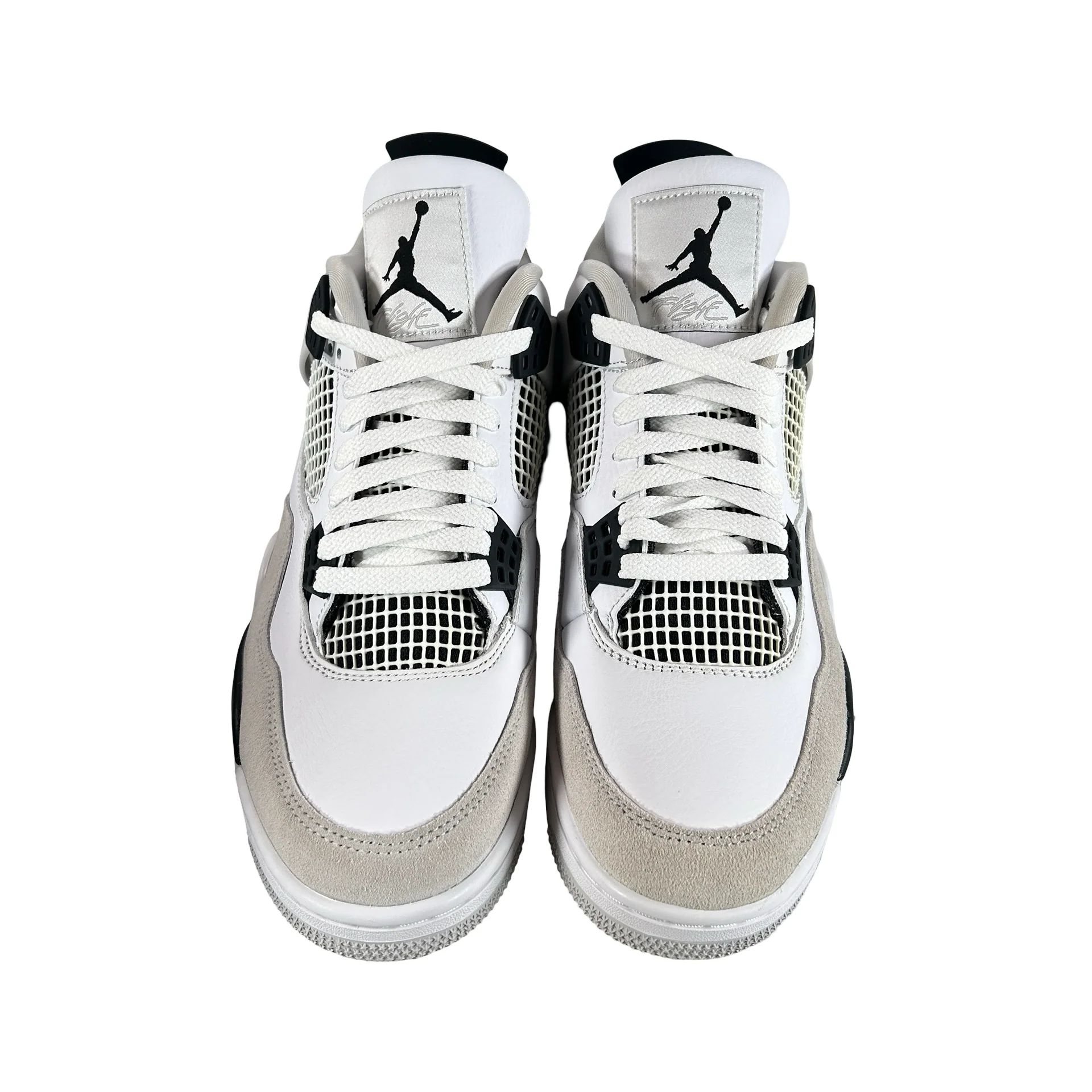 DH6927 111 Jordan 4 Retro Military Black [CONDITIONAL] - 9.5 M (Slight Yellowing2) - Image 2