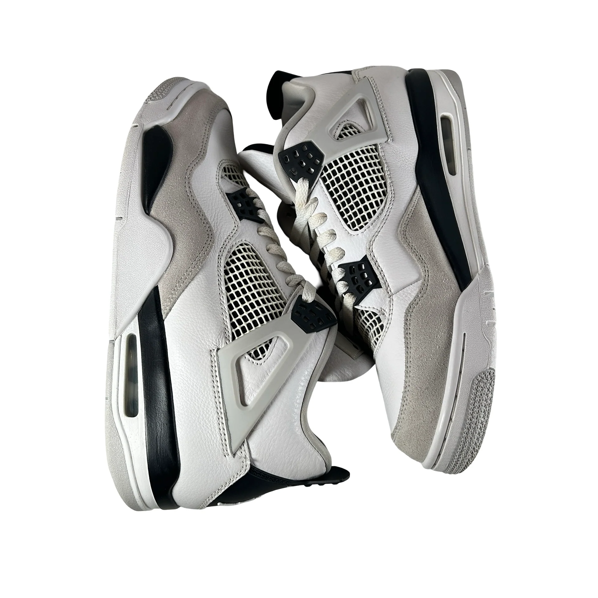 DH6927 111 Jordan 4 Retro Military Black [USED] - 10.5 M (Used7) - Image 4
