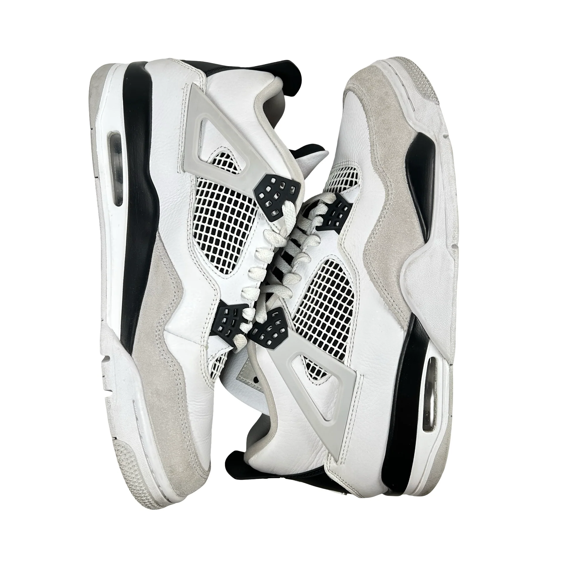 DH6927 111 Jordan 4 Retro Military Black [USED] - 11 M (Used) (No Box2) - Image 5