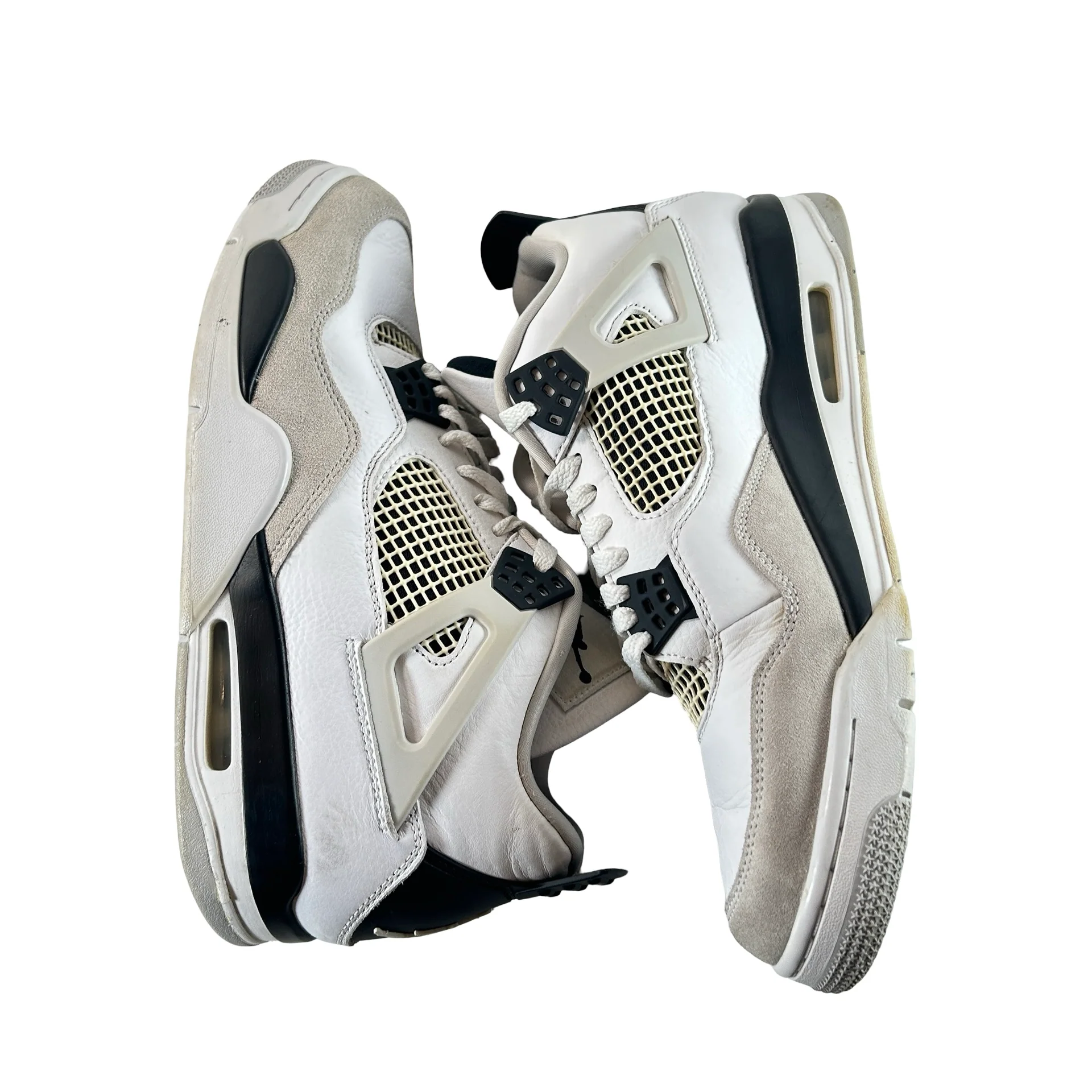 DH6927 111 Jordan 4 Retro Military Black [USED] - 11 M (Used3) (No Box3) - Image 4