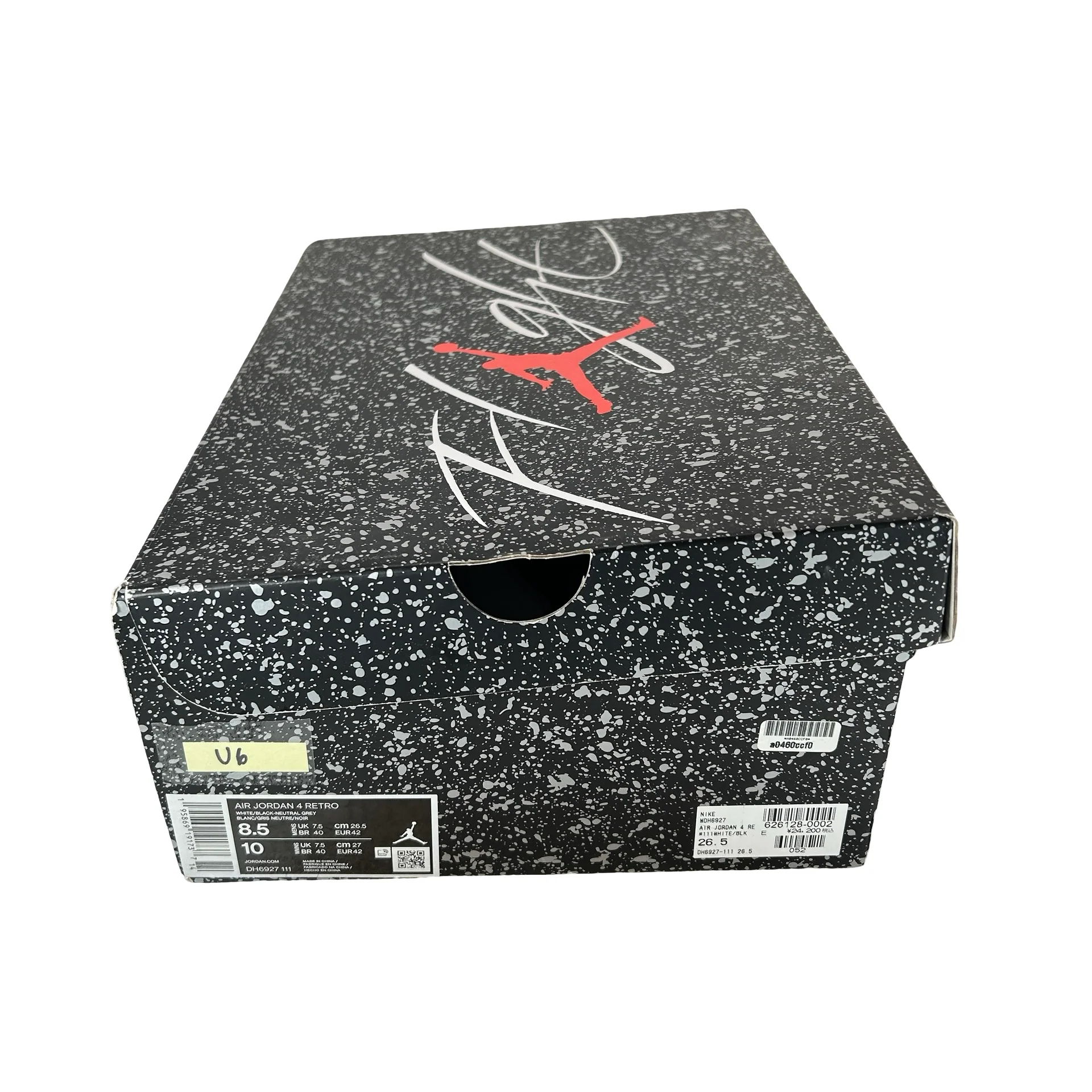 DH6927 111 Jordan 4 Retro Military Black [USED] - 8.5 M (Used6) - Image 7