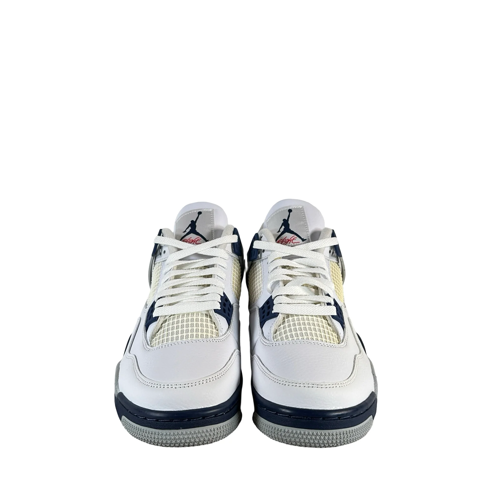 DH6927 140 Jordan 4 Retro Midnight Navy [CONDITIONAL] - 10.5 M (Yellowing3) - Image 2