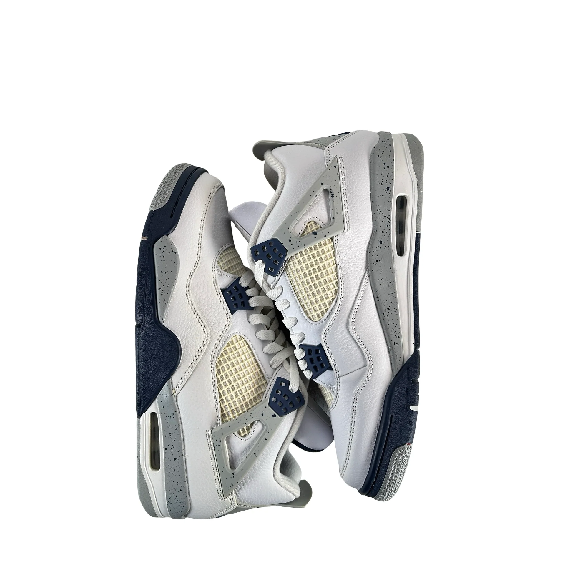 DH6927 140 Jordan 4 Retro Midnight Navy [CONDITIONAL] - 10.5 M (Yellowing3) - Image 4