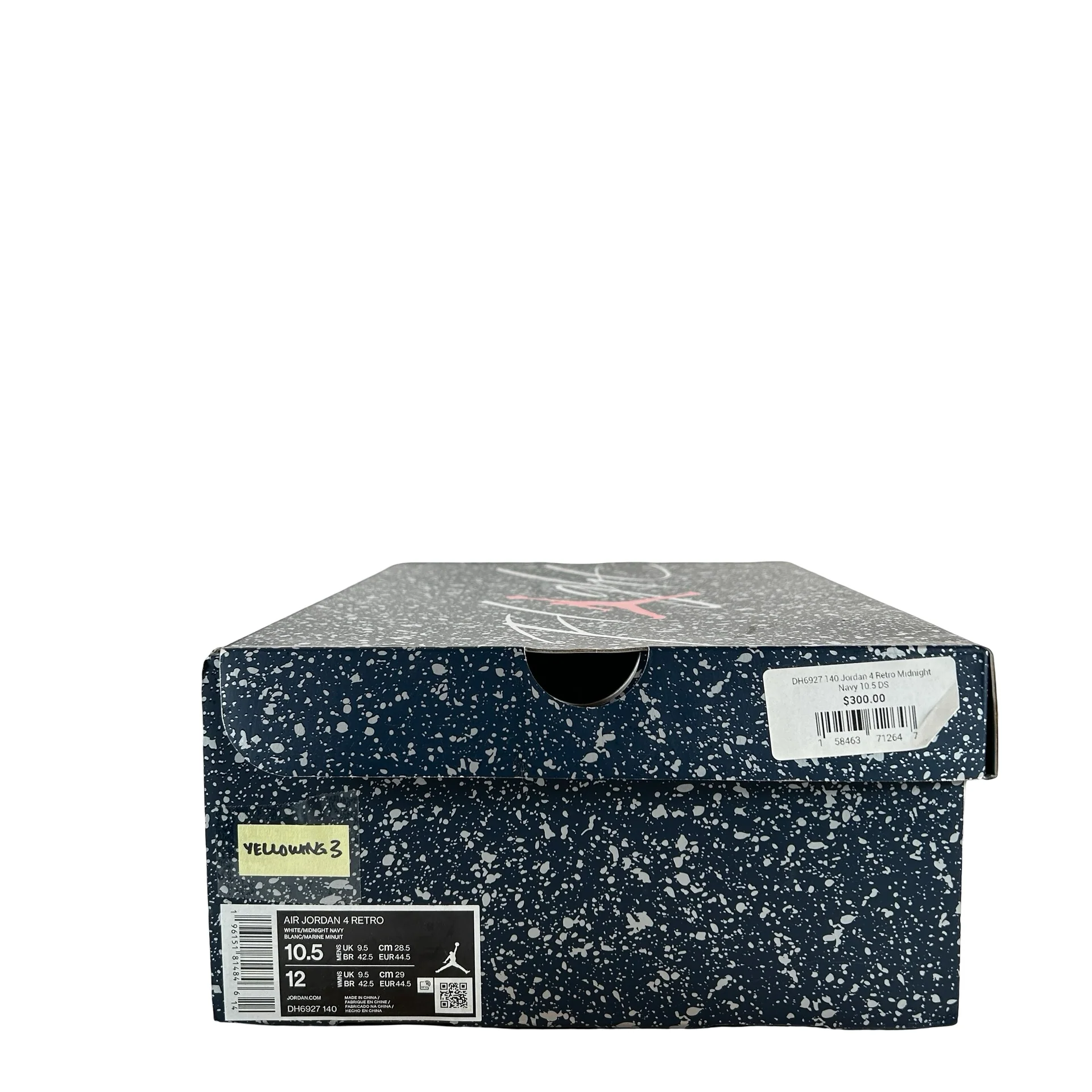 DH6927 140 Jordan 4 Retro Midnight Navy [CONDITIONAL] - 10.5 M (Yellowing3) - Image 7