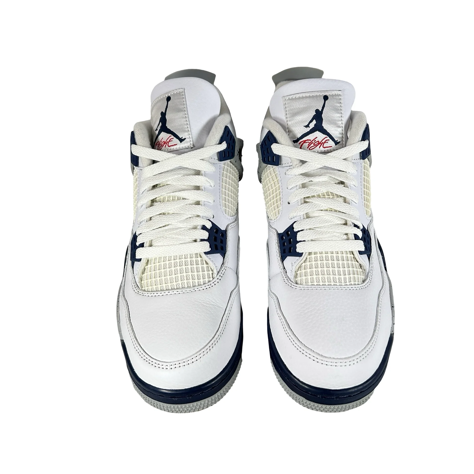 DH6927 140 Jordan 4 Retro Midnight Navy [CONDITIONAL] - 9.5 M (Yellowing3) - Image 2