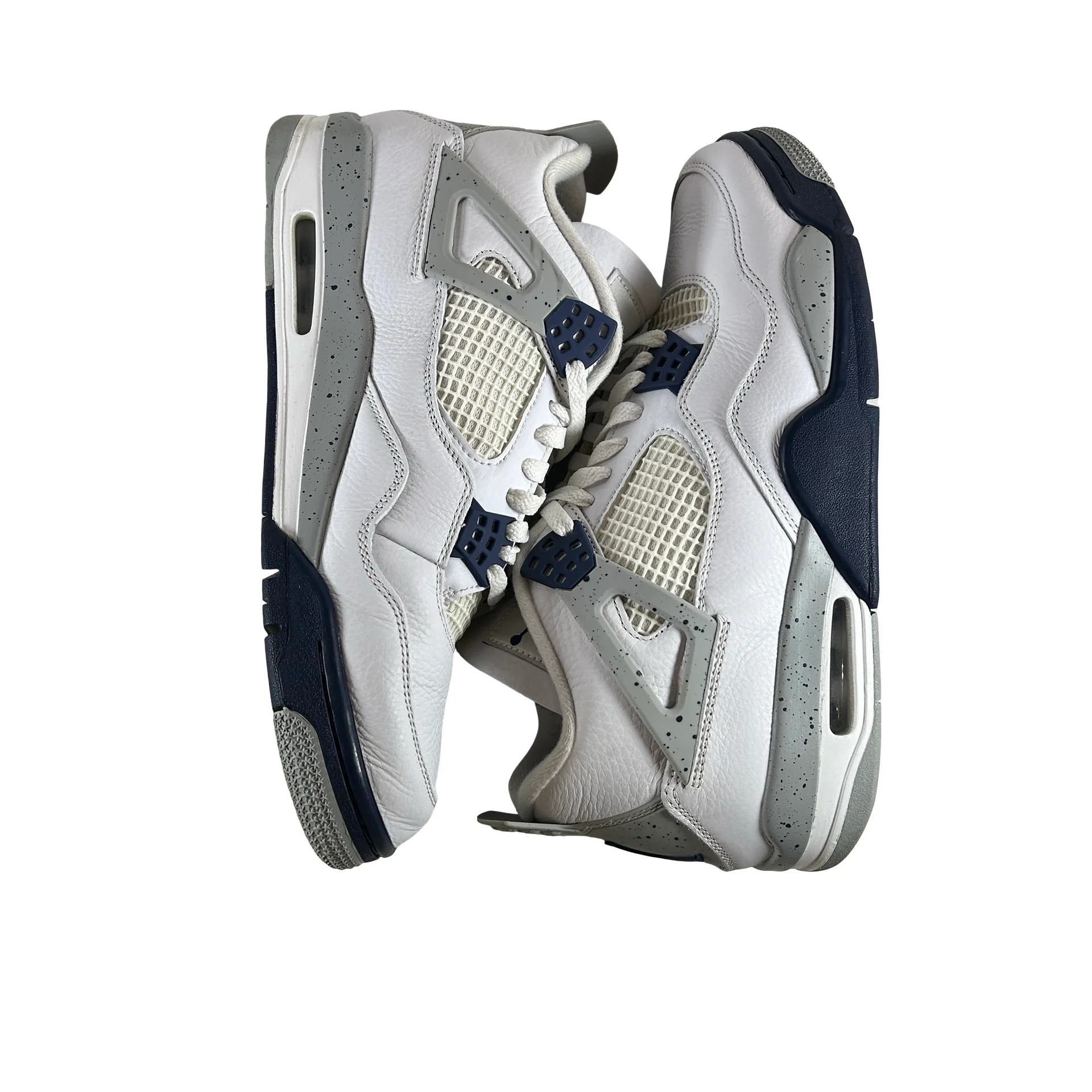DH6927 140 Jordan 4 Retro Midnight Navy [USED] - 11 M (Used) (No Box) - Image 5
