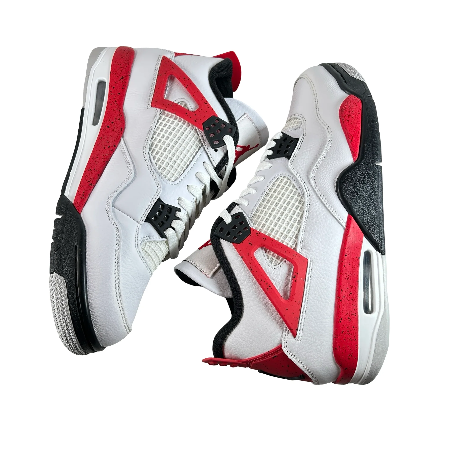 DH6927 161 Jordan 4 Retro Red Cement - 10 M (Yellowing4) - Image 5