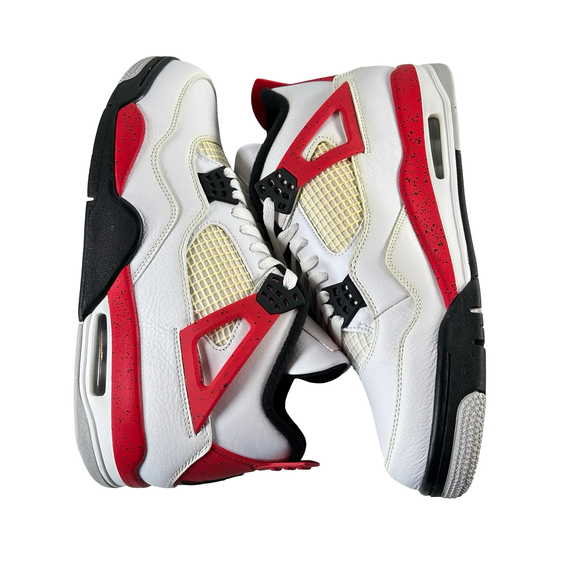 DH6927 161 Jordan 4 Retro Red Cement - 11 M (Yellowing) - Image 4