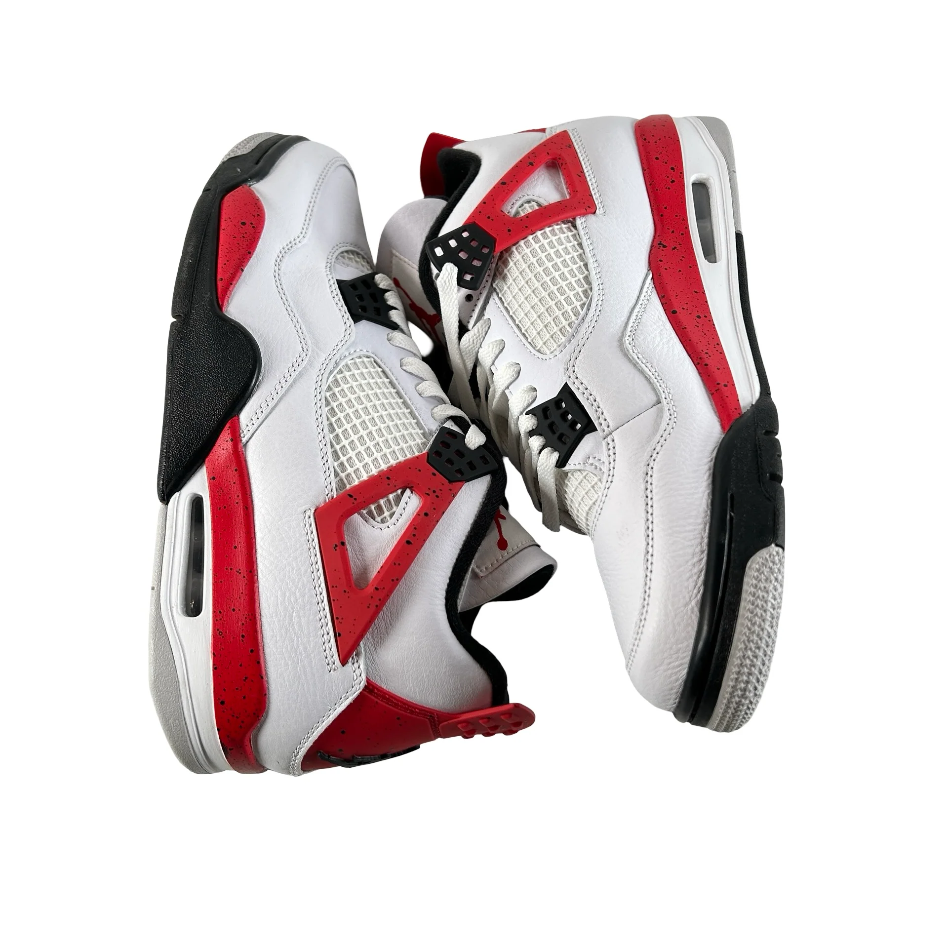 DH6927 161 Jordan 4 Retro Red Cement [B-GRADE] - 9.5 M - Image 5