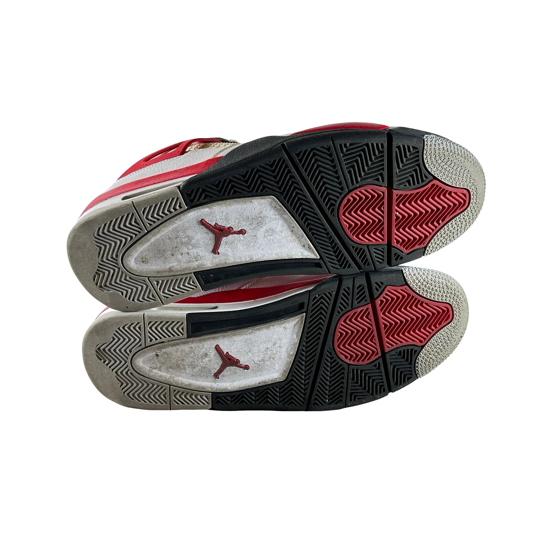 DH6927 161 Jordan 4 Retro Red Cement [USED] - 12 M (Used3) (No Box3) - Image 6