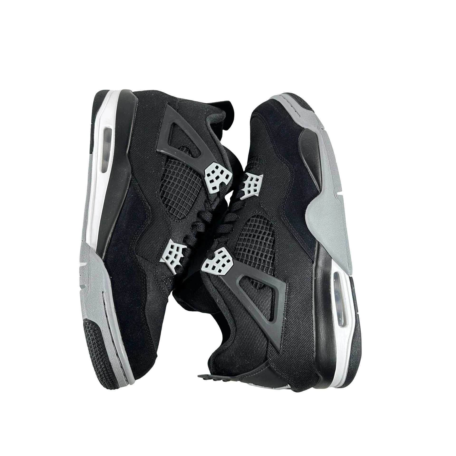 DH7138 006 Jordan 4 Retro SE Black Canvas [USED] - 10.5 M (Used) - Image 5