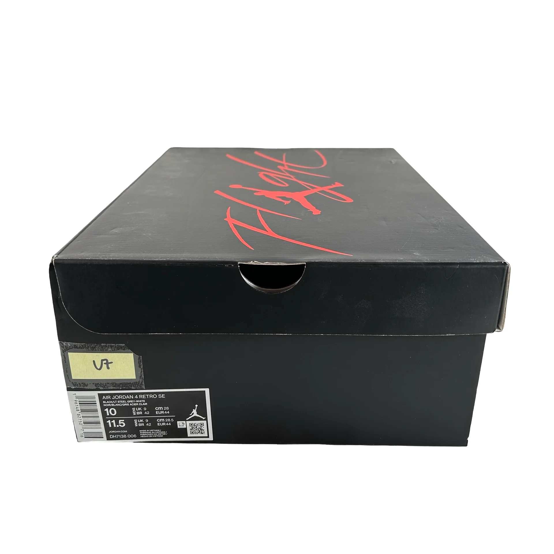 DH7138 006 Jordan 4 Retro SE Black Canvas [USED] - 10 M (Used7) - Image 7