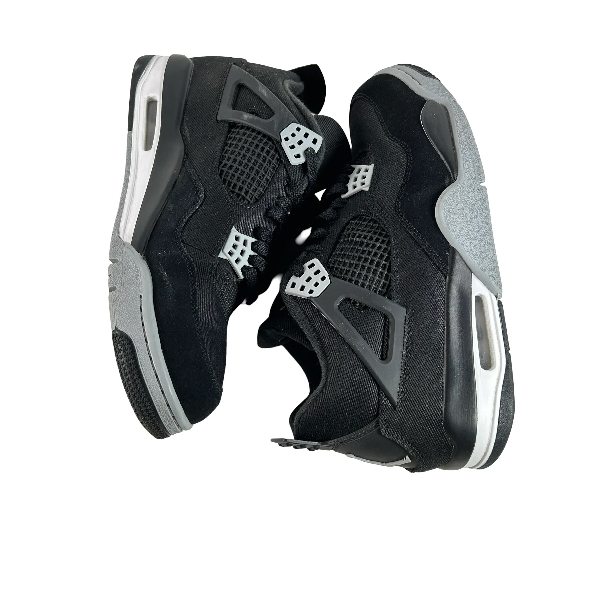 DH7138 006 Jordan 4 Retro SE Black Canvas [USED] - 9.5 M (Used) (Replace Box) - Image 5