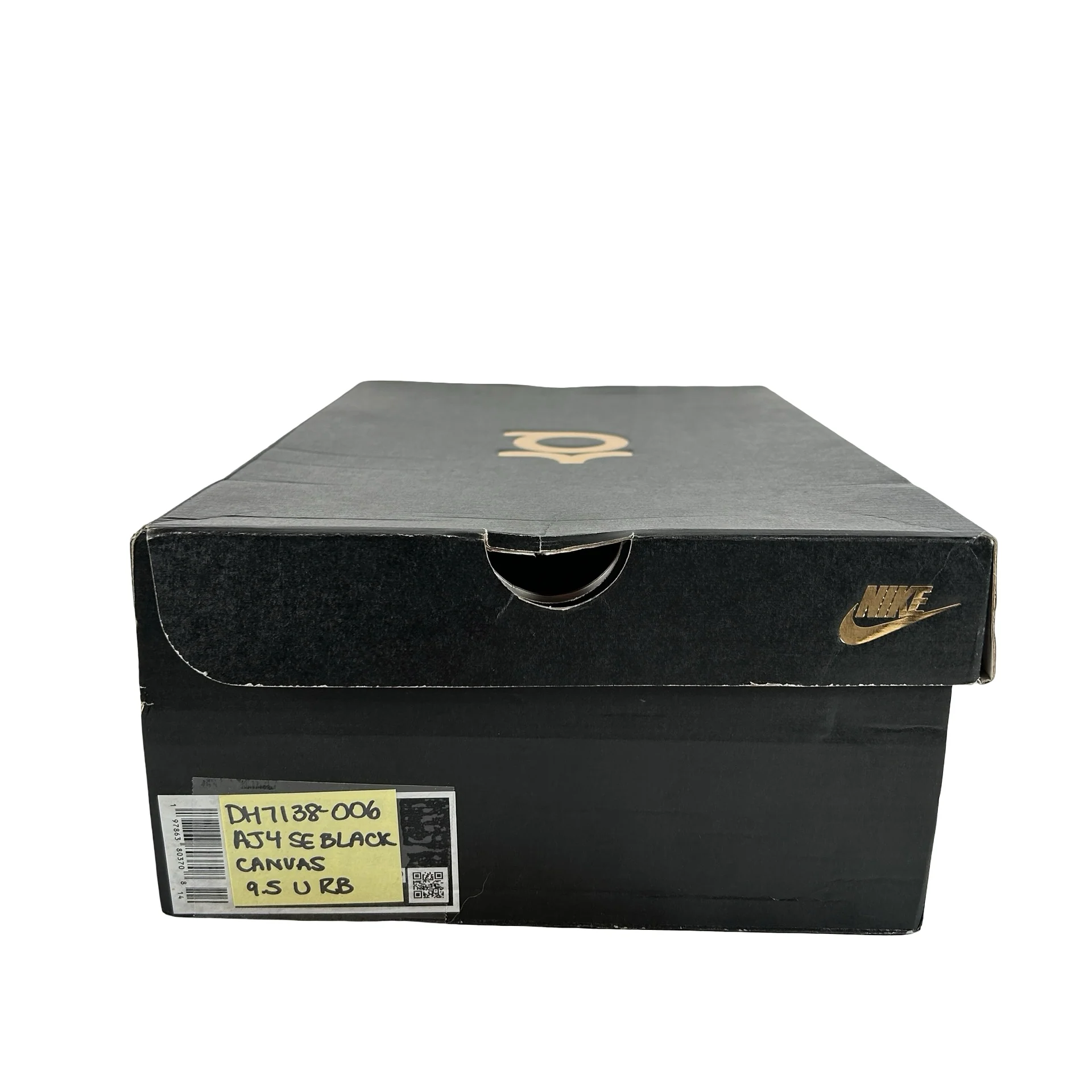 DH7138 006 Jordan 4 Retro SE Black Canvas [USED] - 9.5 M (Used) (Replace Box) - Image 7