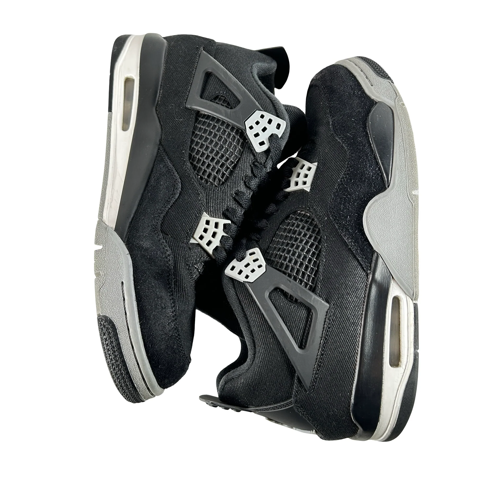 DH7138 006 Jordan 4 Retro SE Black Canvas [USED] - 9.5 M (Used4) - Image 5