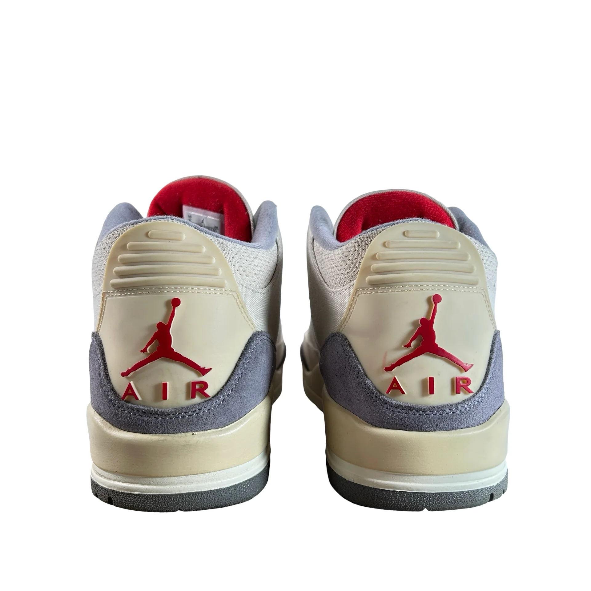 DH7139 100 Jordan 3 Retro Muslin [USED] - 12 M (Used) (Replace Box) - Image 3