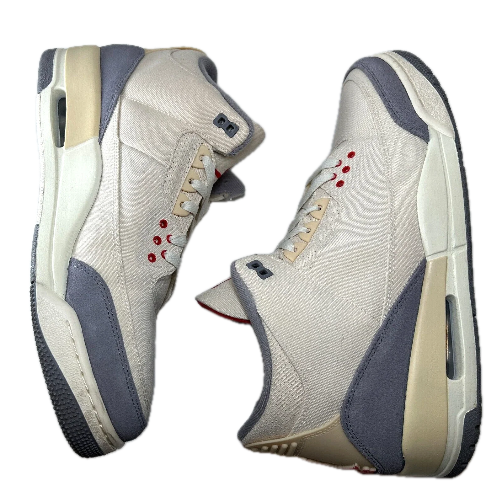 DH7139 100 Jordan 3 Retro Muslin [USED] - 13 M (VNDS) - Image 5