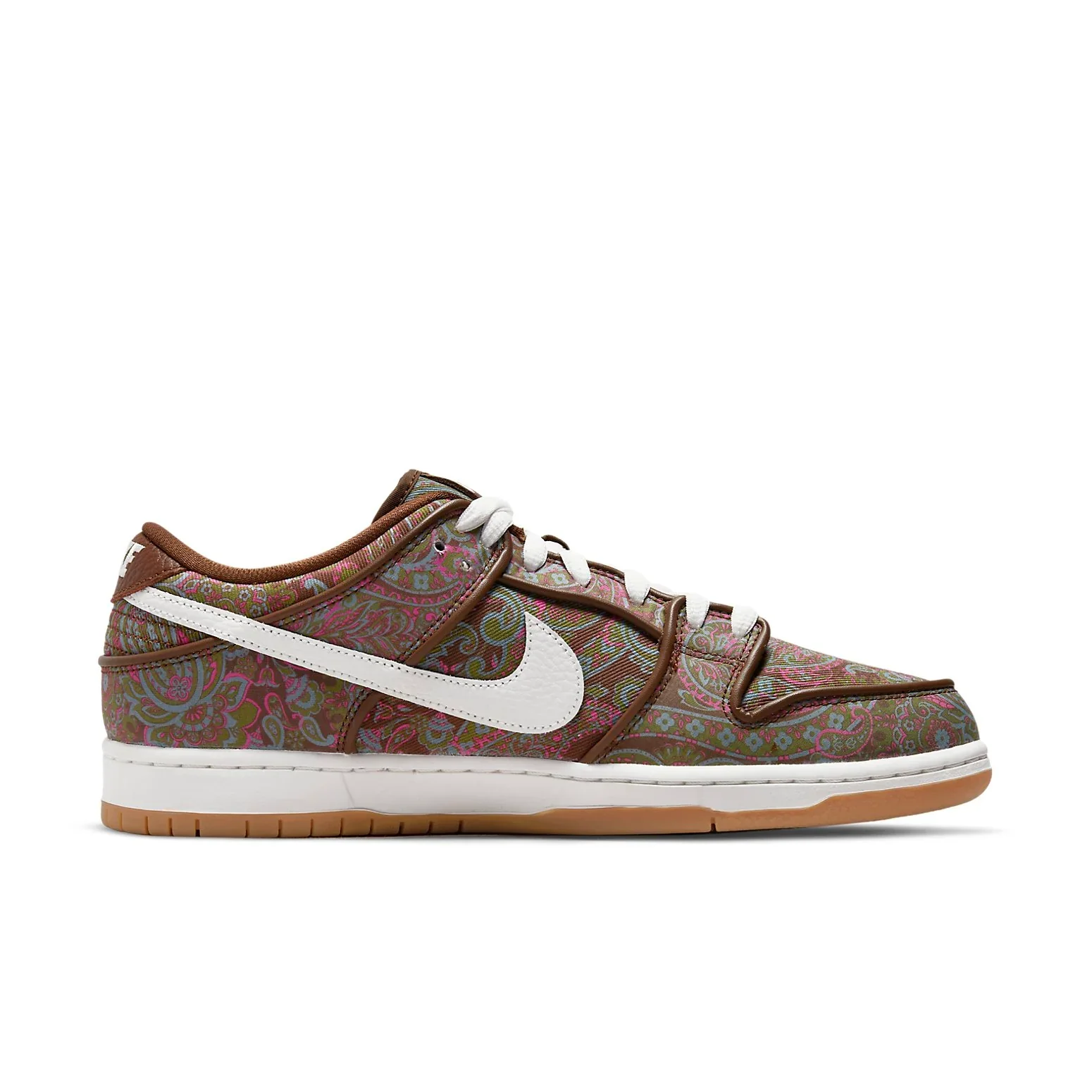 DH7534 200 Nike SB Dunk Low Pro Paisley Brown [NO BOX] - Image 2