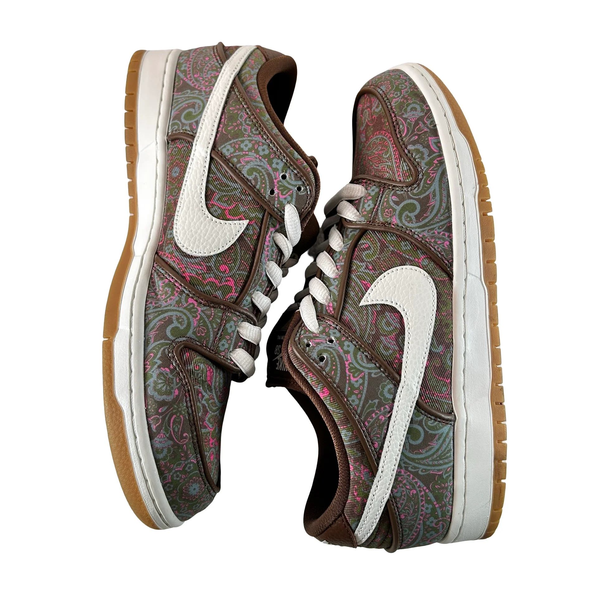 DH7534 200 Nike SB Dunk Low Pro Paisley Brown [USED] - 10 M (Used) - Image 4