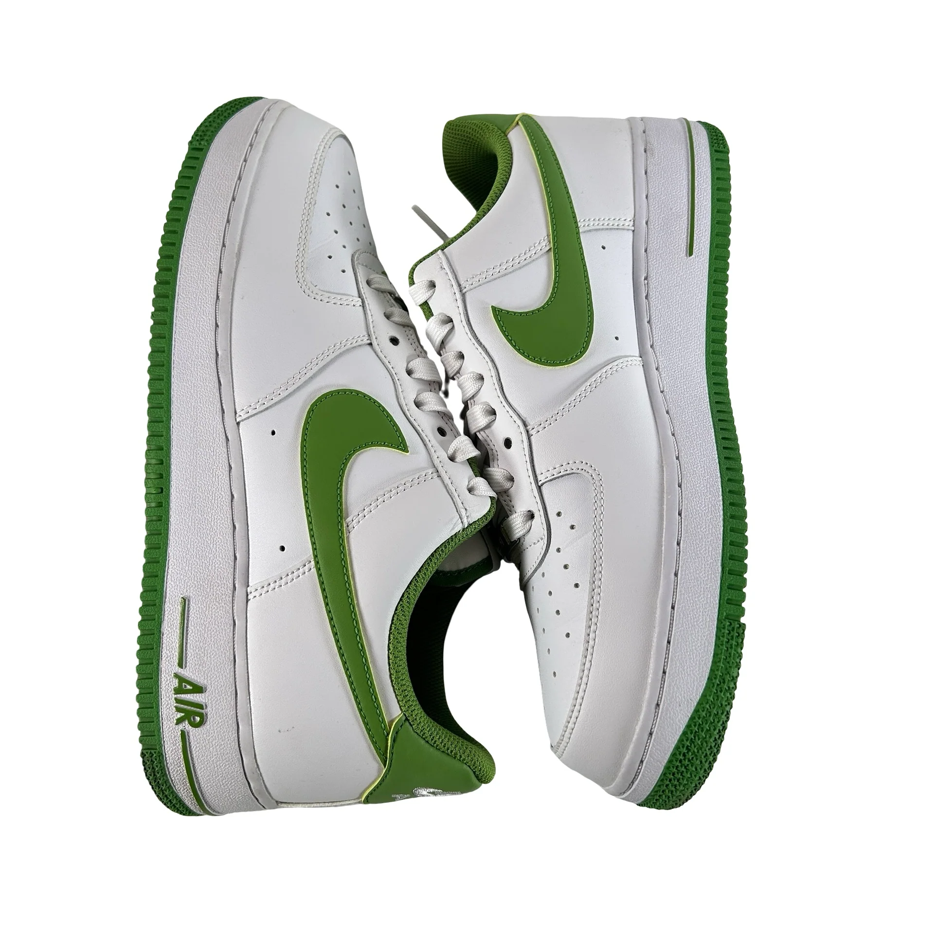 DH7561 105 Nike Air Force 1 Low '07 White Chlorophyll [USED] - 9 M (Used) - Image 4