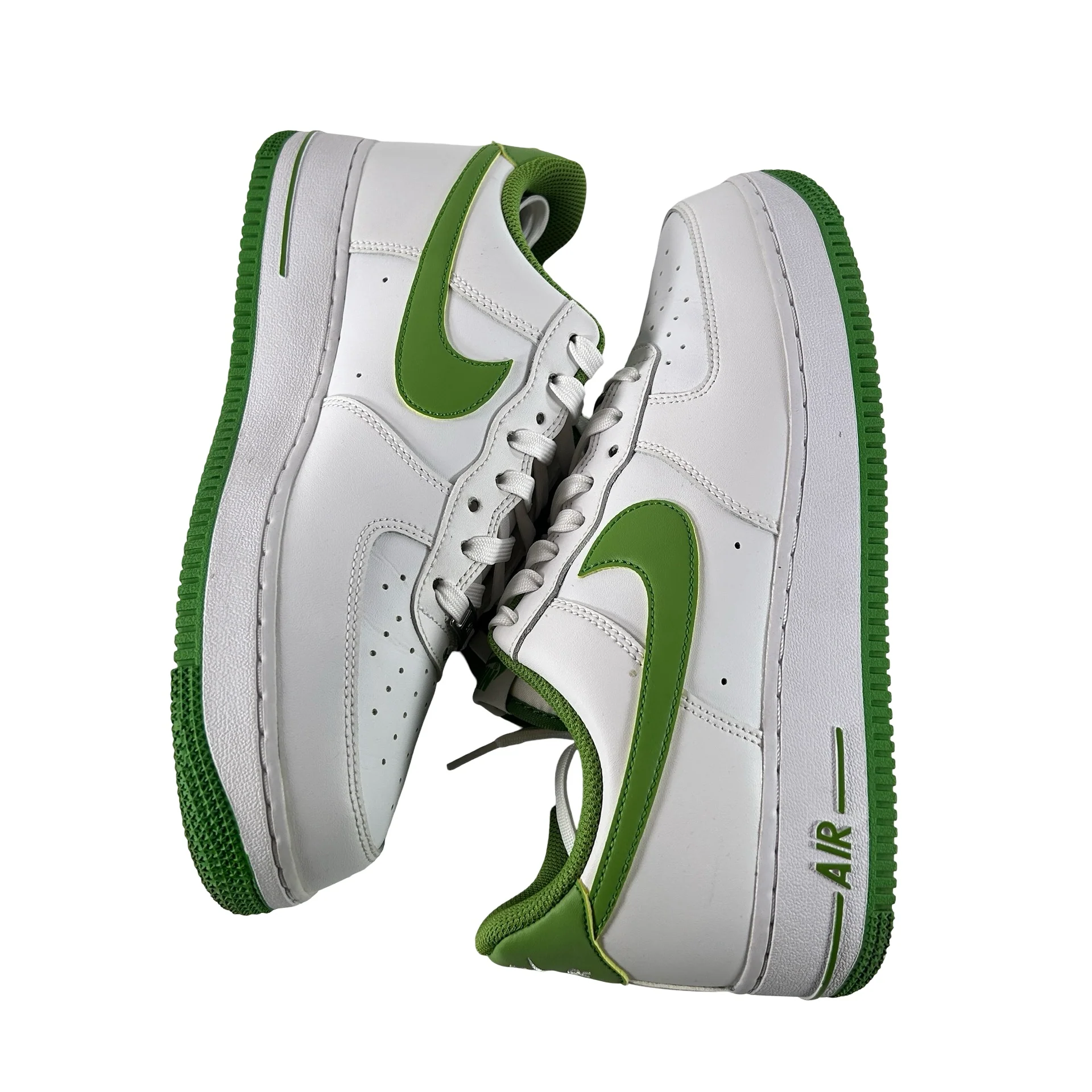DH7561 105 Nike Air Force 1 Low '07 White Chlorophyll [USED] - 9 M (Used) - Image 5