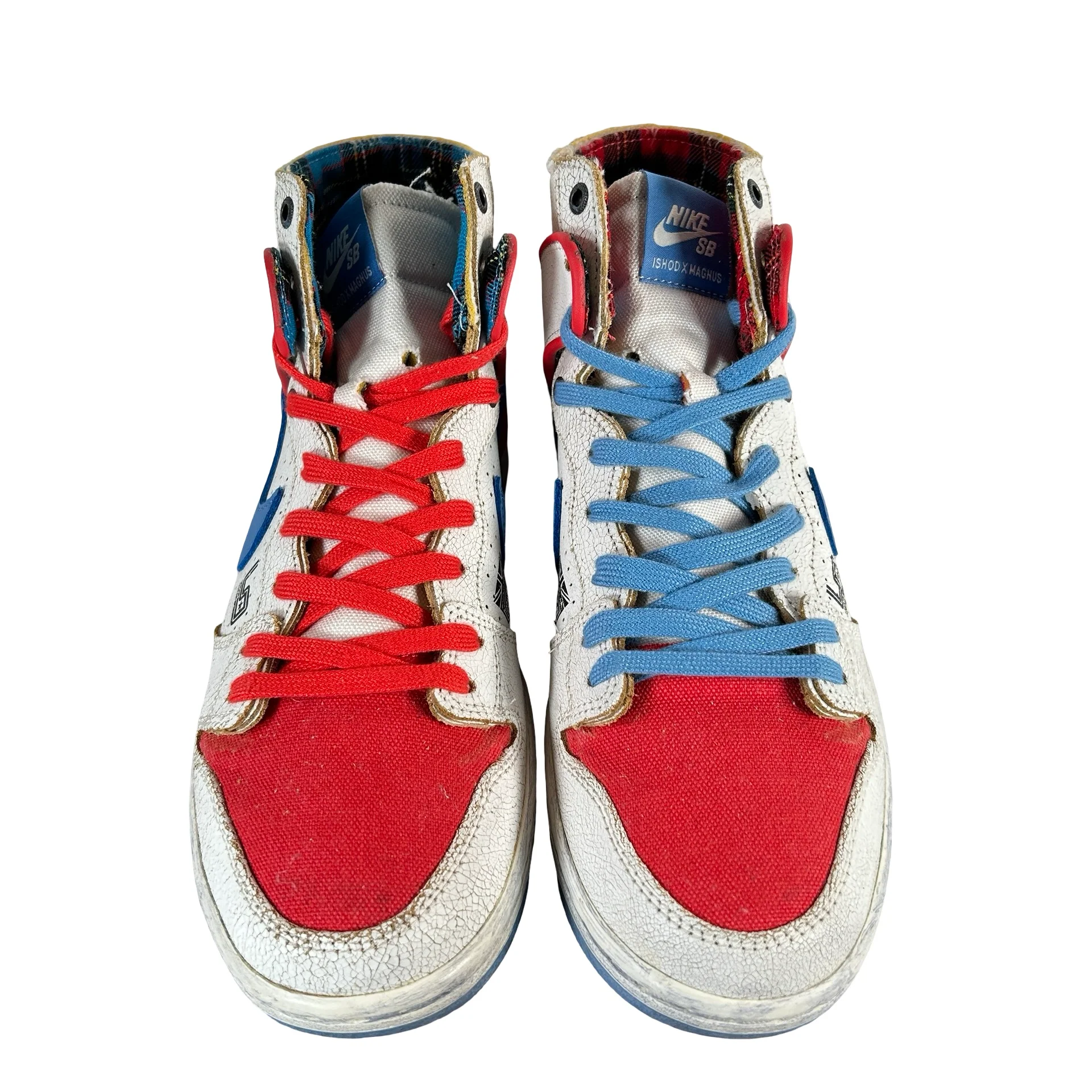 DH7683 100 Nike SB Dunk High Pro Ishod Wair x Magnus Walker [USED] - 9 M (Used) (Replace Box) - Image 2