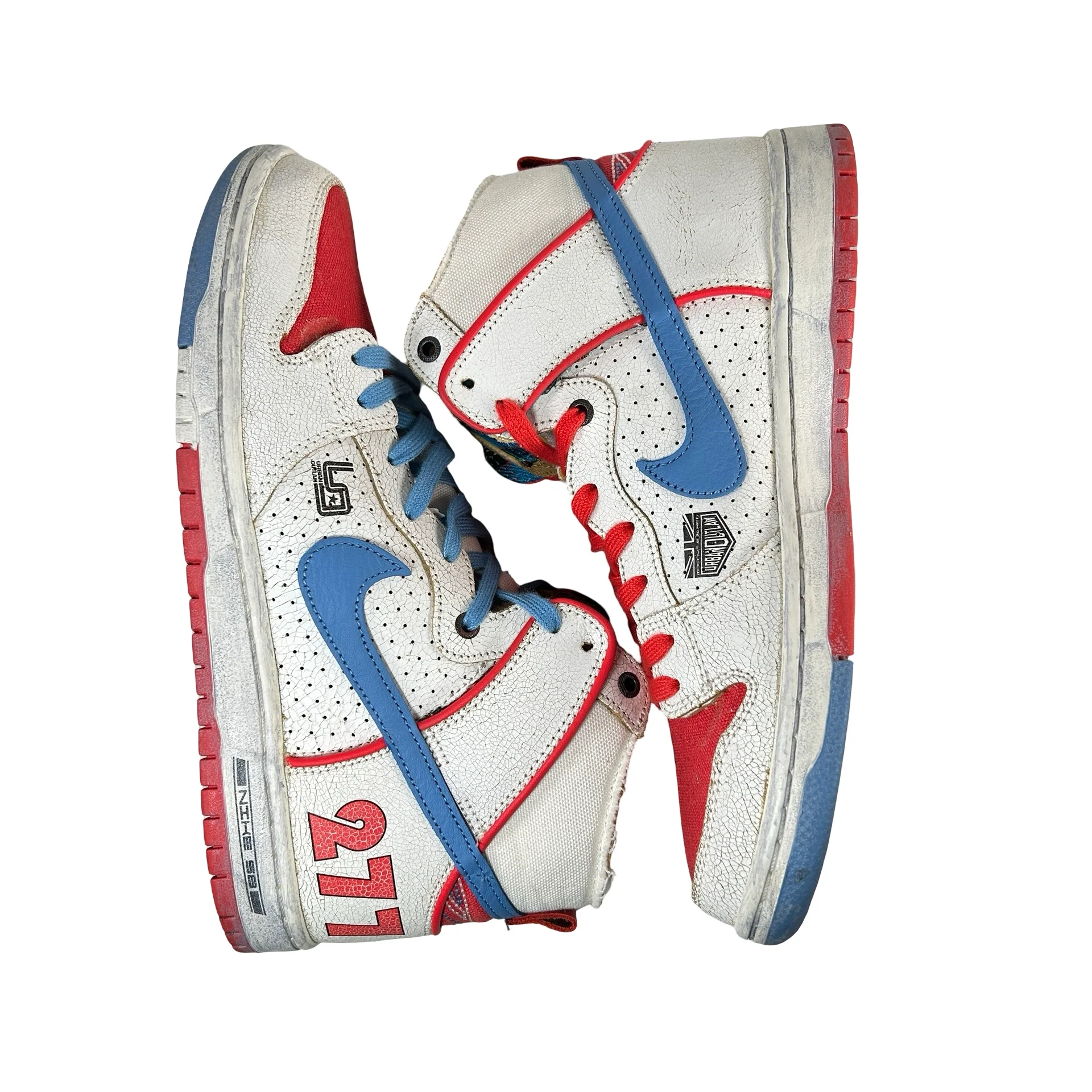 DH7683 100 Nike SB Dunk High Pro Ishod Wair x Magnus Walker [USED] - 9 M (Used) (Replace Box) - Image 4