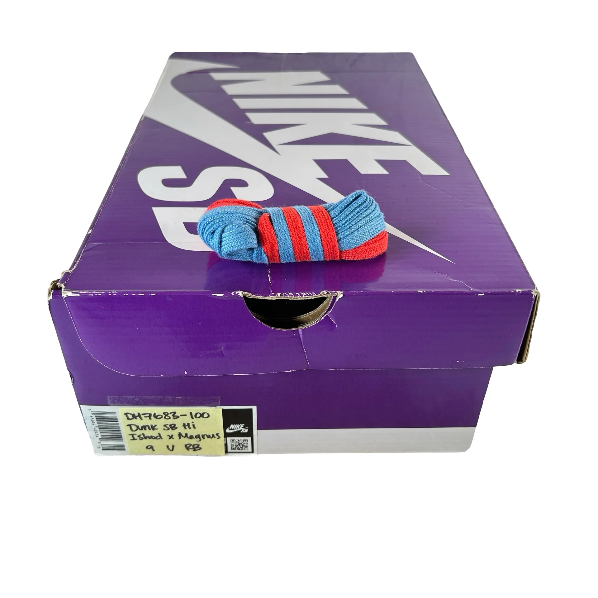 DH7683 100 Nike SB Dunk High Pro Ishod Wair x Magnus Walker [USED] - 9 M (Used) (Replace Box) - Image 7