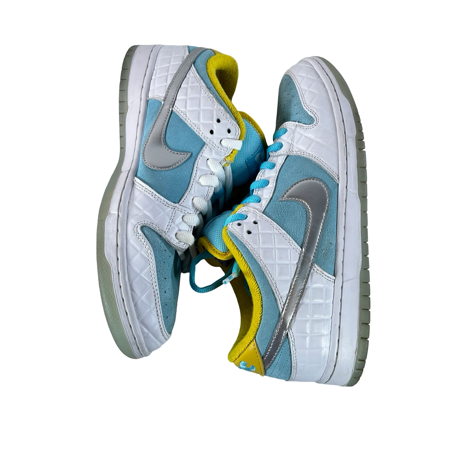 DH7687 400 Nike SB Dunk Low Pro FTC Lagoon Pulse [USED] - 10.5 M (Used2) (Replace Box2) - Image 5