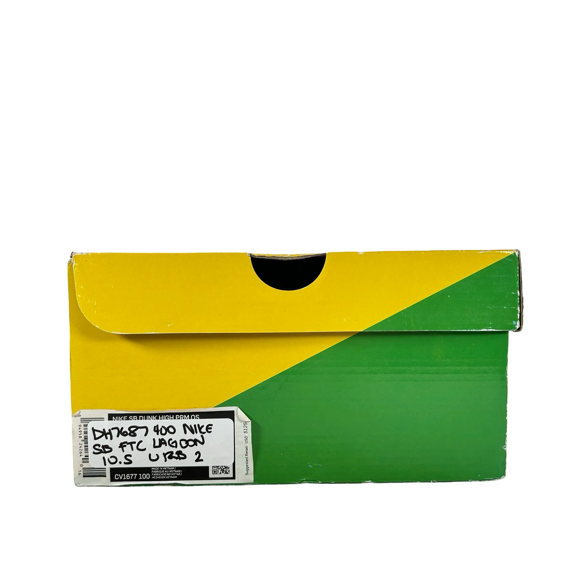 DH7687 400 Nike SB Dunk Low Pro FTC Lagoon Pulse [USED] - 10.5 M (Used2) (Replace Box2) - Image 7