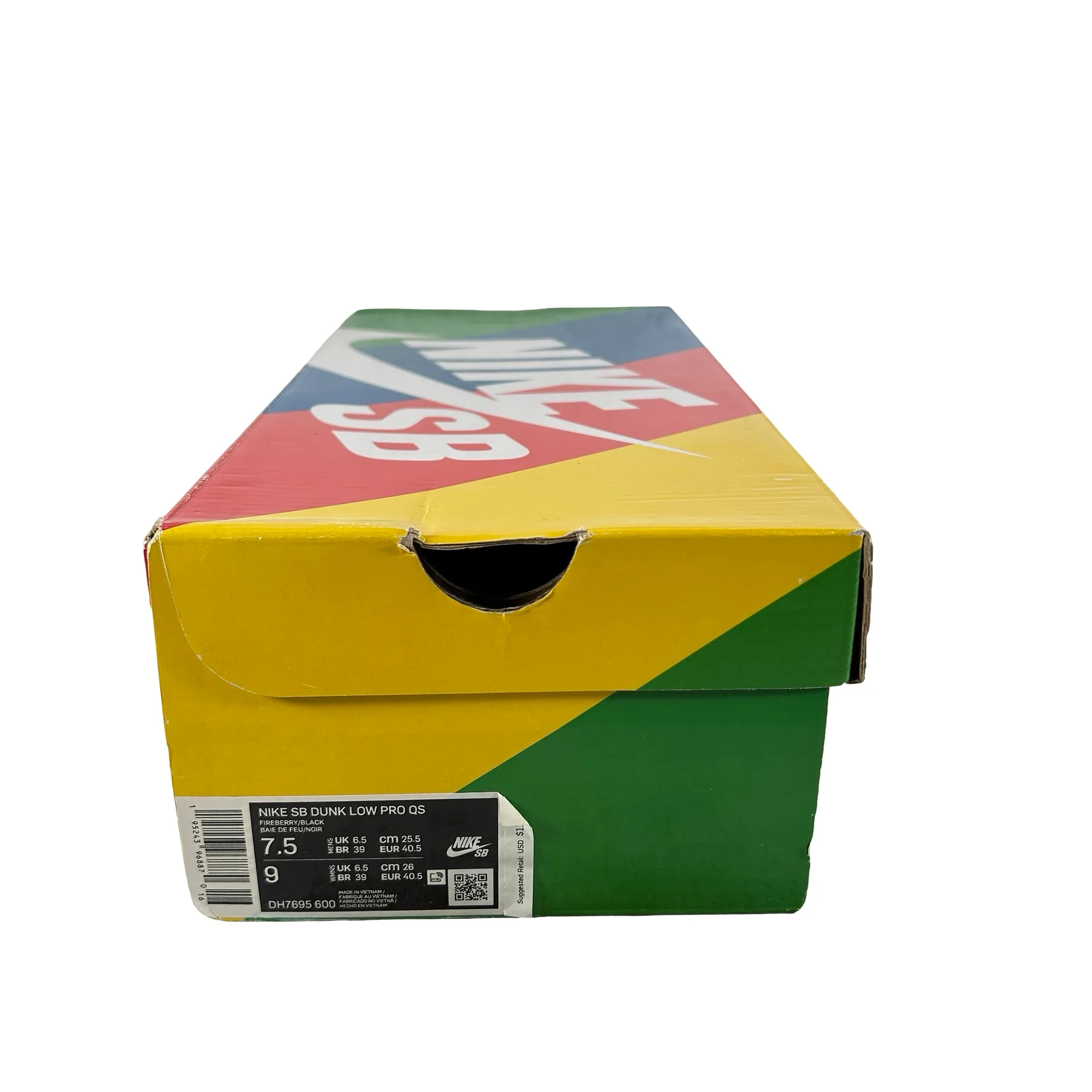 DH7695 600 Nike SB Dunk Low Pro Parra Abstract Art (2021) [USED] - 7.5 M (Used3) - Image 7