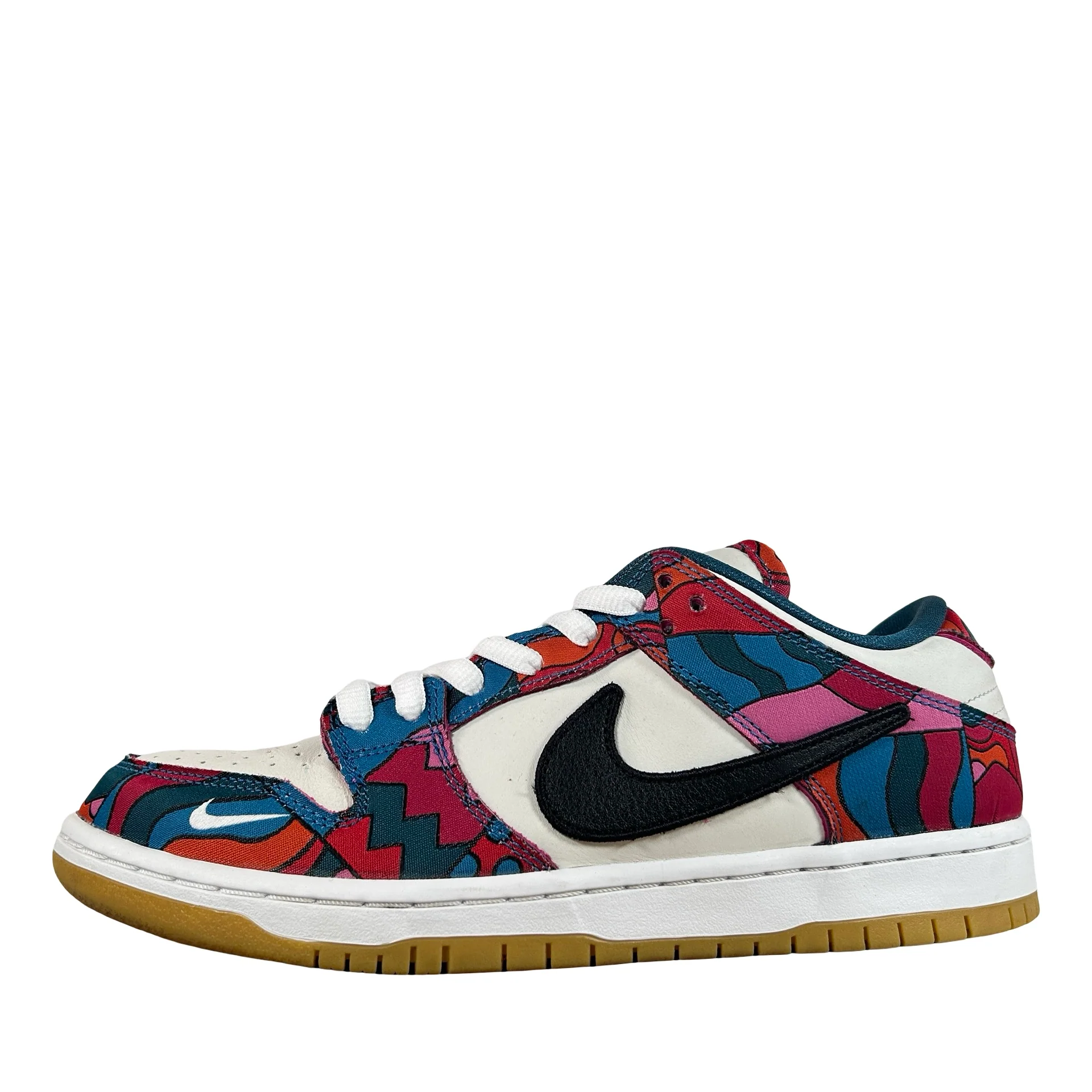 DH7695 600 Nike SB Dunk Low Pro Parra Abstract Art (2021) [USED] - 8.5 M (Used)