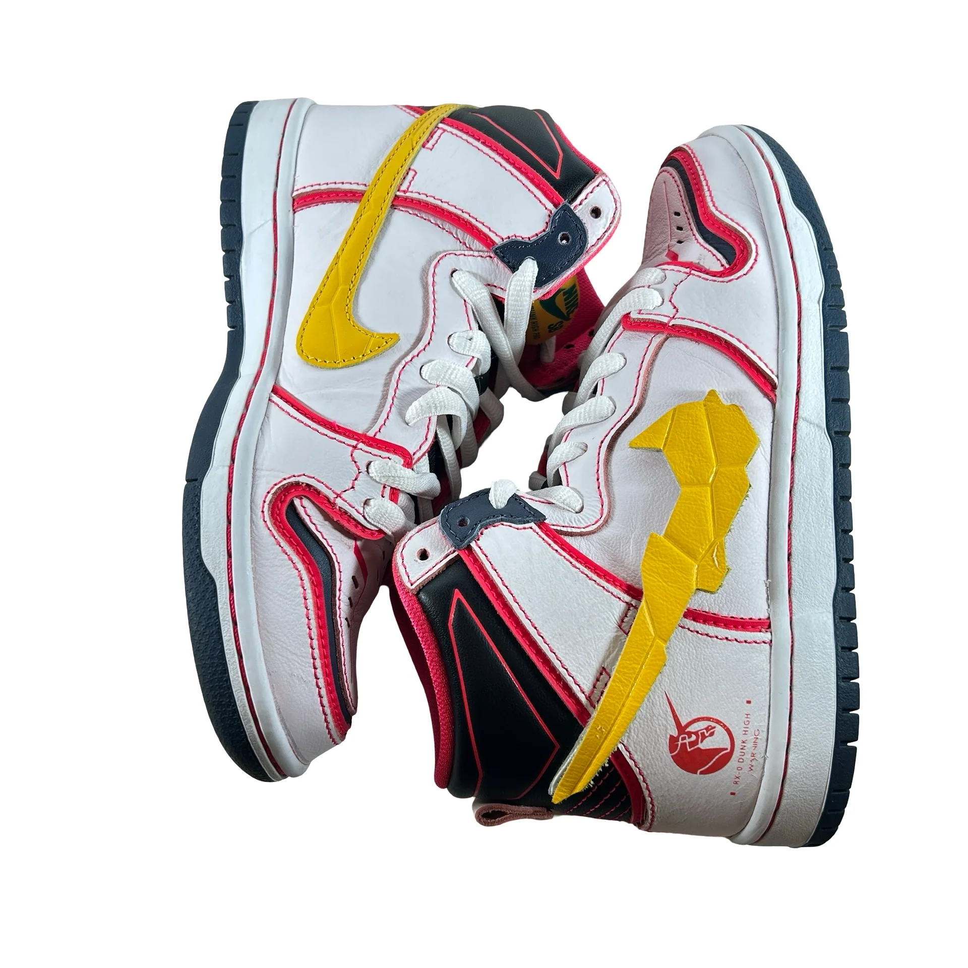 DH7717 100 Nike SB Dunk High RX-0 Unicorn Gundam [USED] - 4 M (Used) - Image 4