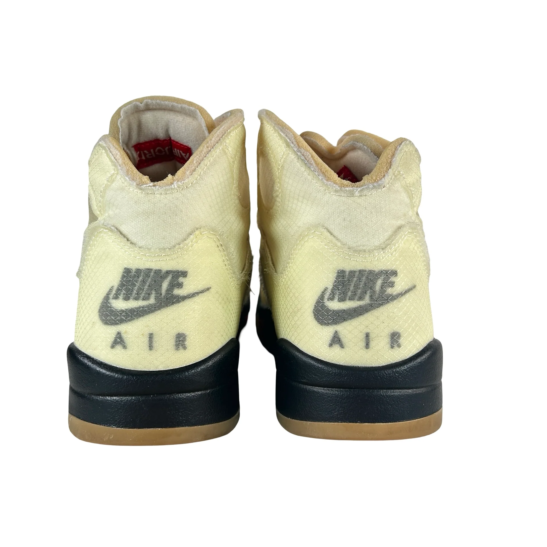 DH8565 100 Jordan 5 Off-White Sail [USED] - 10.5 M (Used) (Replace Box) - Image 3